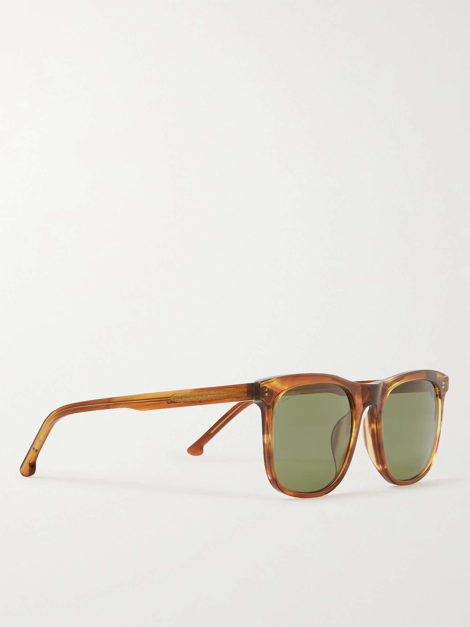 Traveller 53 Square-Frame Tortoiseshell Acetate Sunglasses - 3