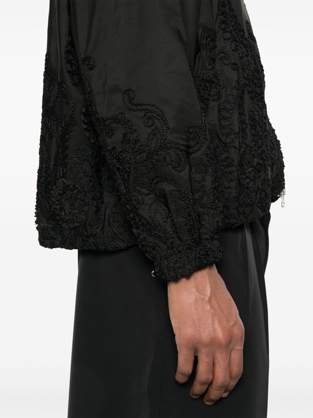 embroidered jacket - 5