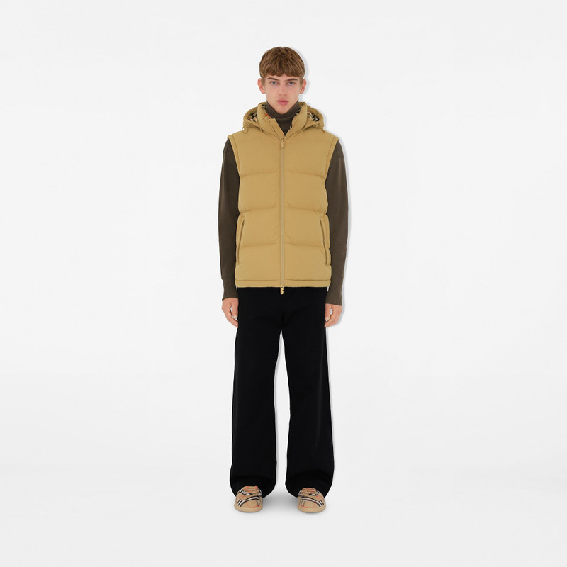 Detachable Sleeve Nylon Puffer Jacket 6