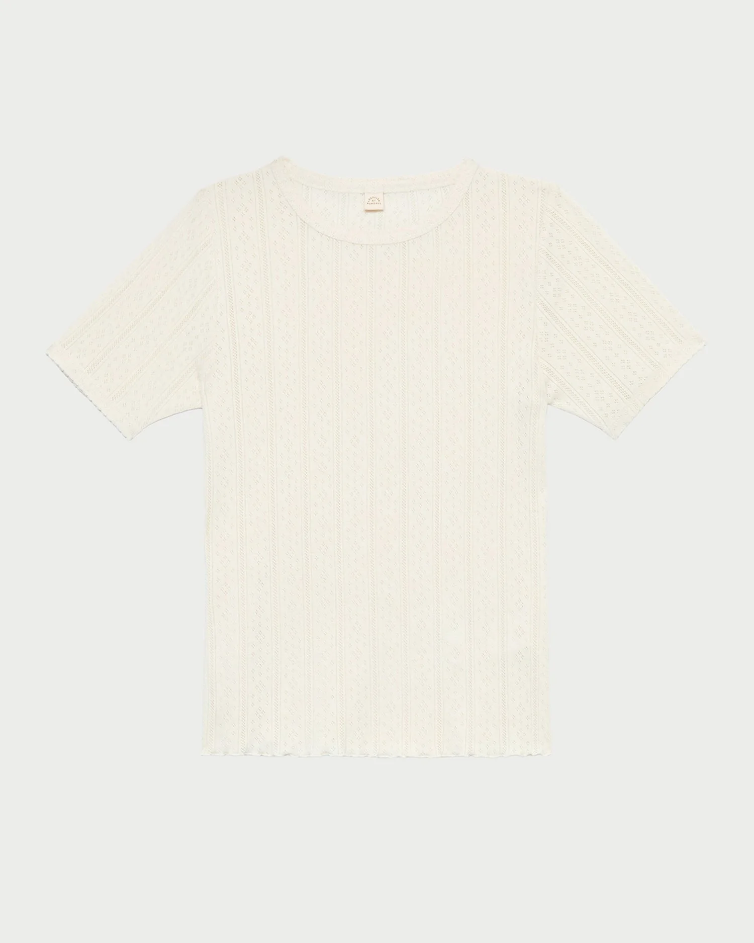 Kerri Pointelle Tee - 1