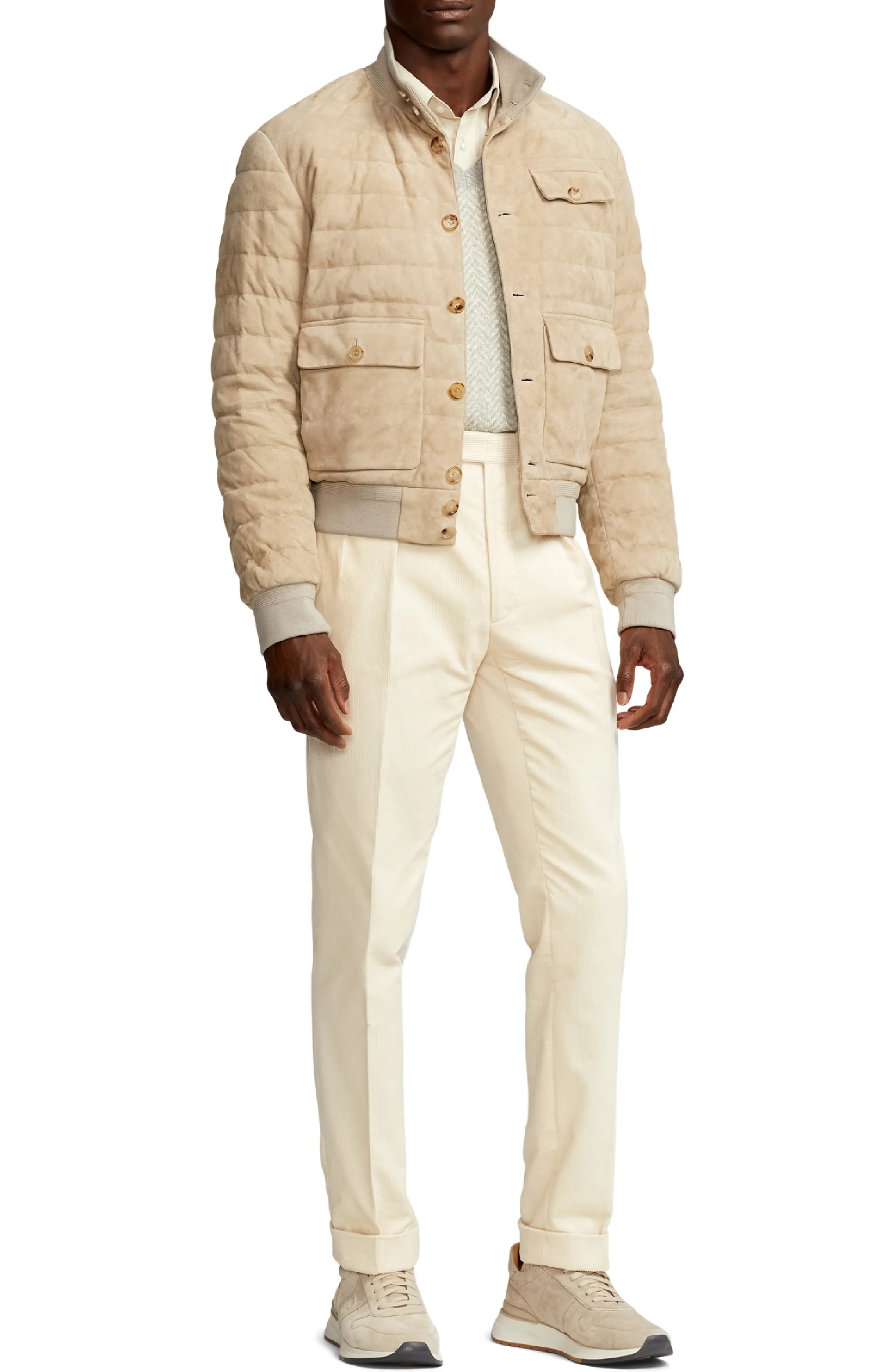 Kendall Suede 750 Fill Power Down Jacket - 6