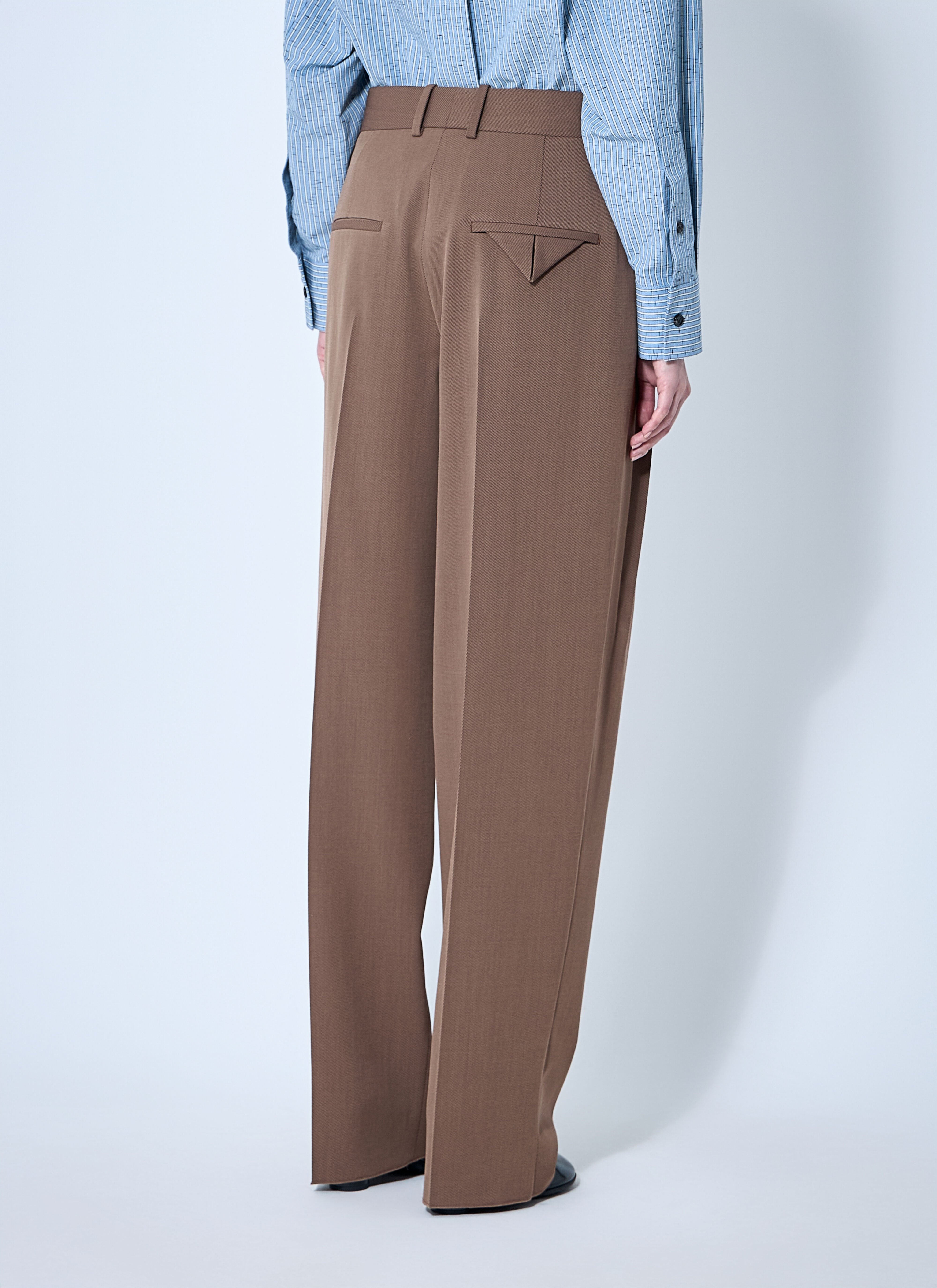 Tailored Wool Pants - 4