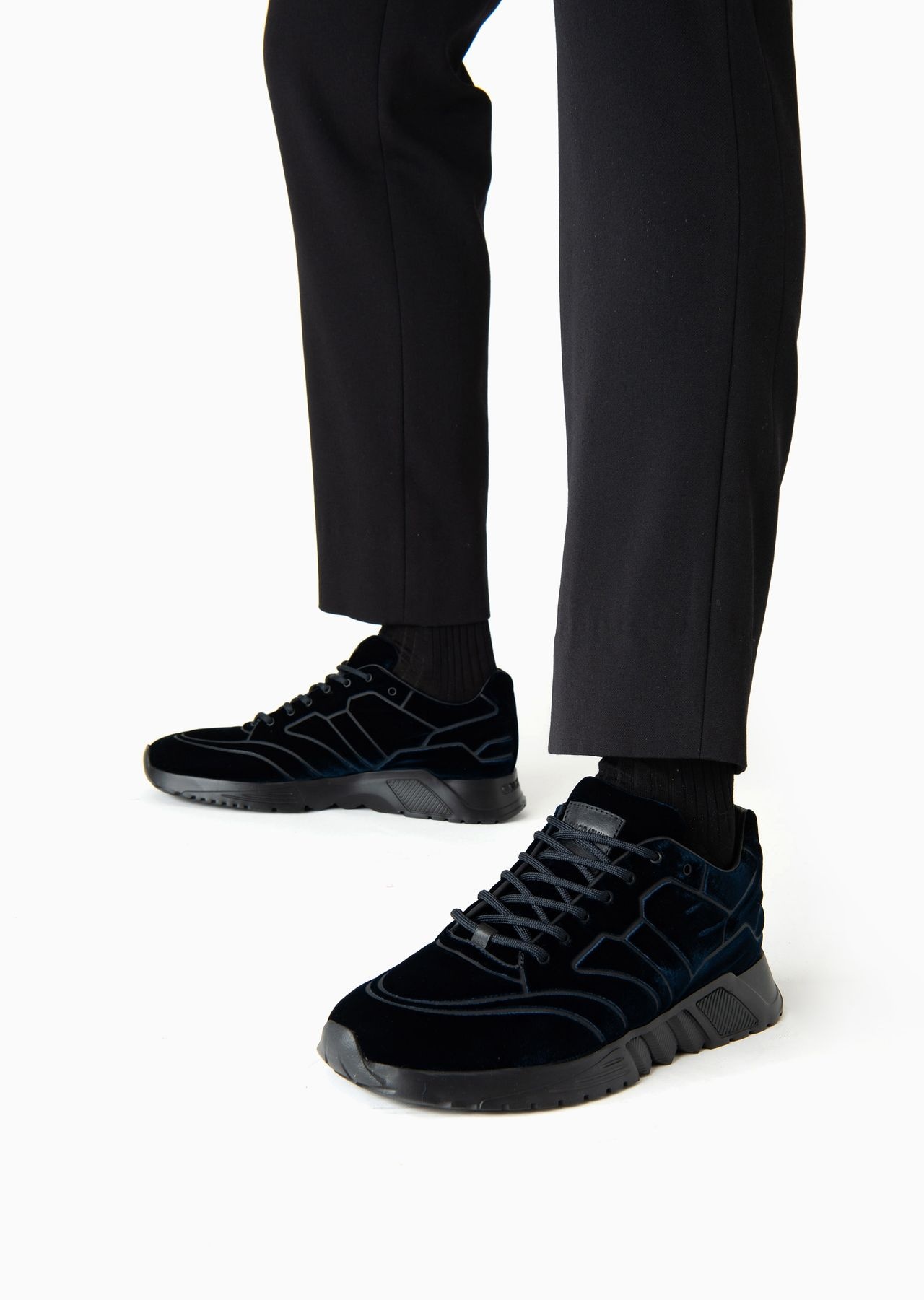 Velvet sneakers - 7
