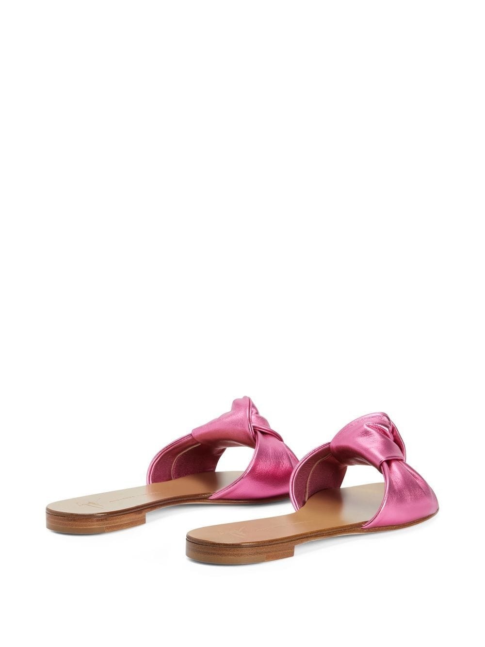 Aycha knot-detailing flat sandals - 3
