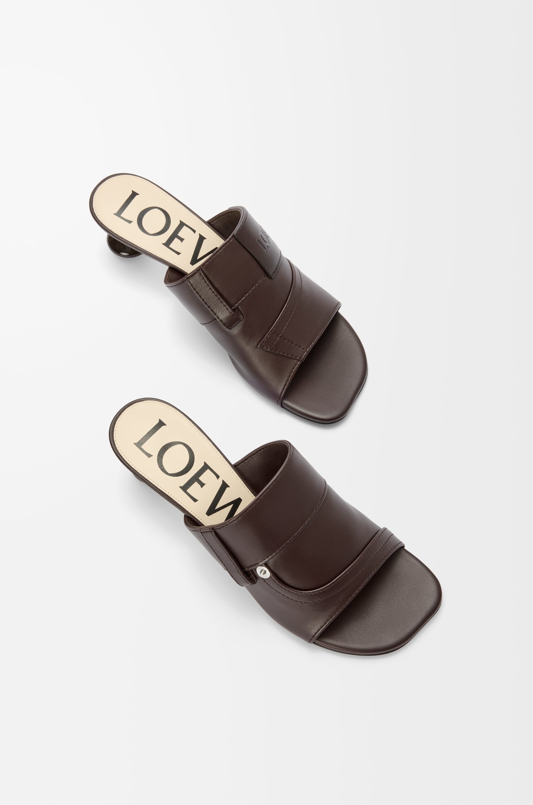 Toy Panta slide in lambskin - 3