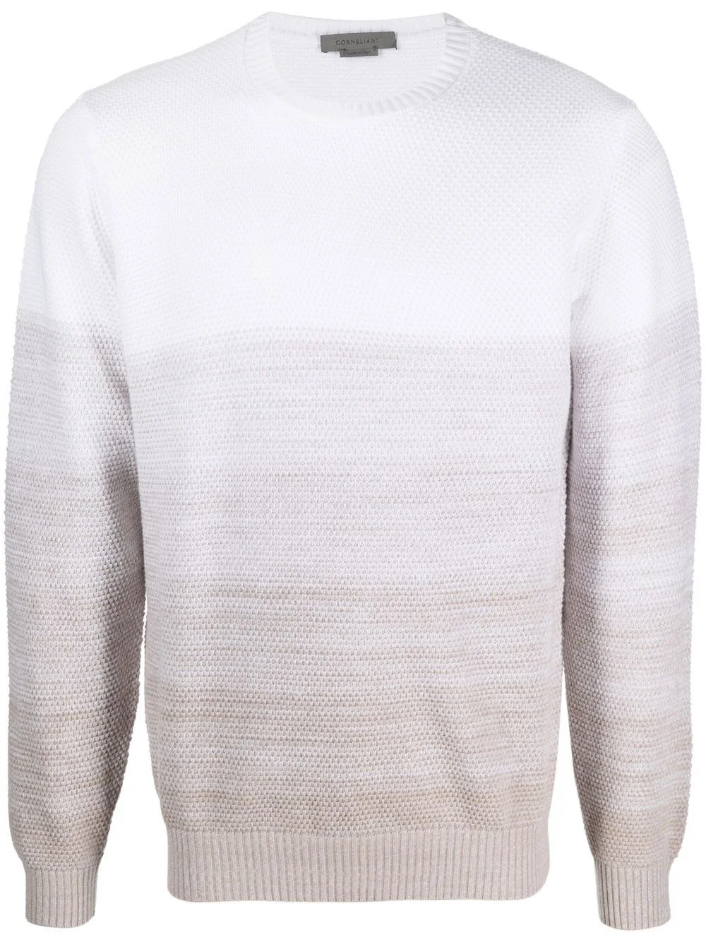 gradient-effect knitted jumper - 1