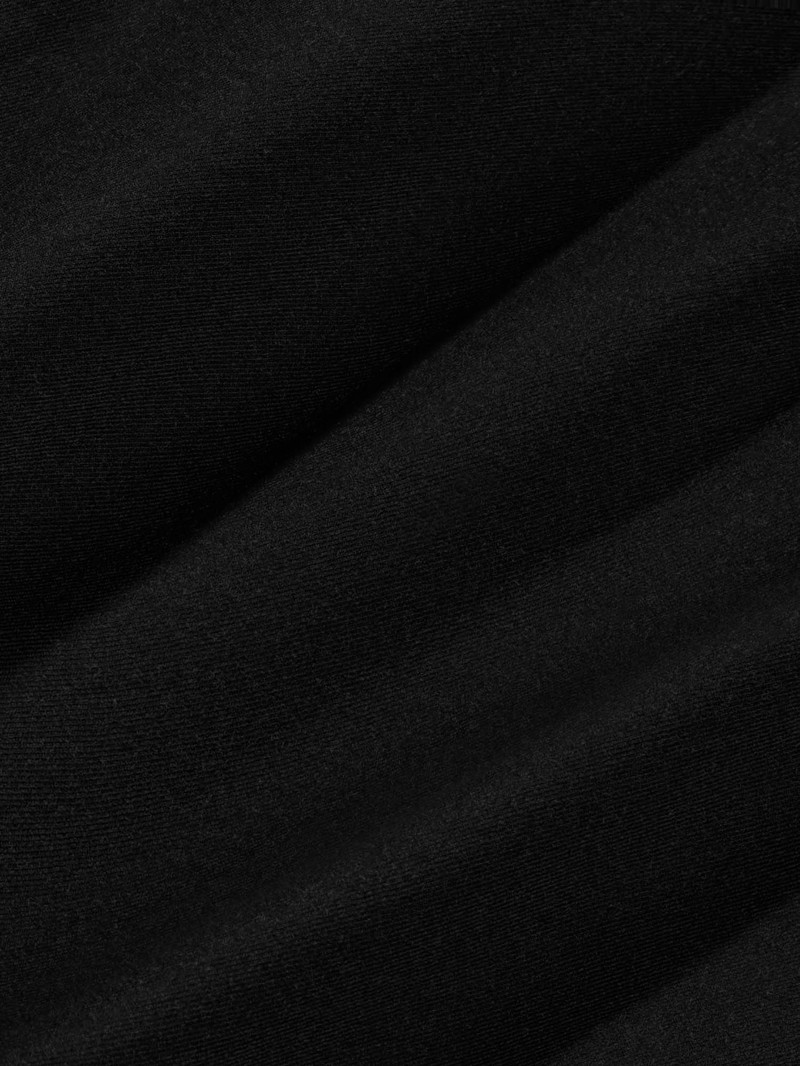 Women's Plant-Stretch Long Sleeve Cropped Top - Black 6