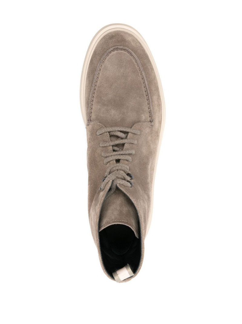 Frame 004 high-top suede sneakers 4