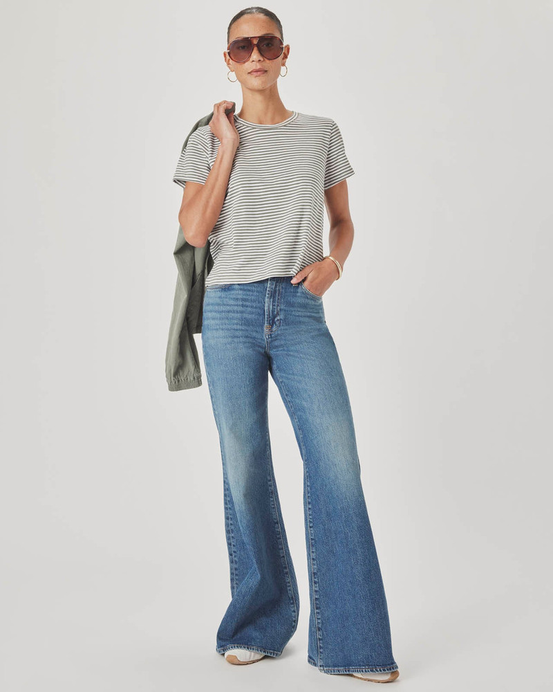 Splendid Louisa Short Sleeve Stripe Tee outlook