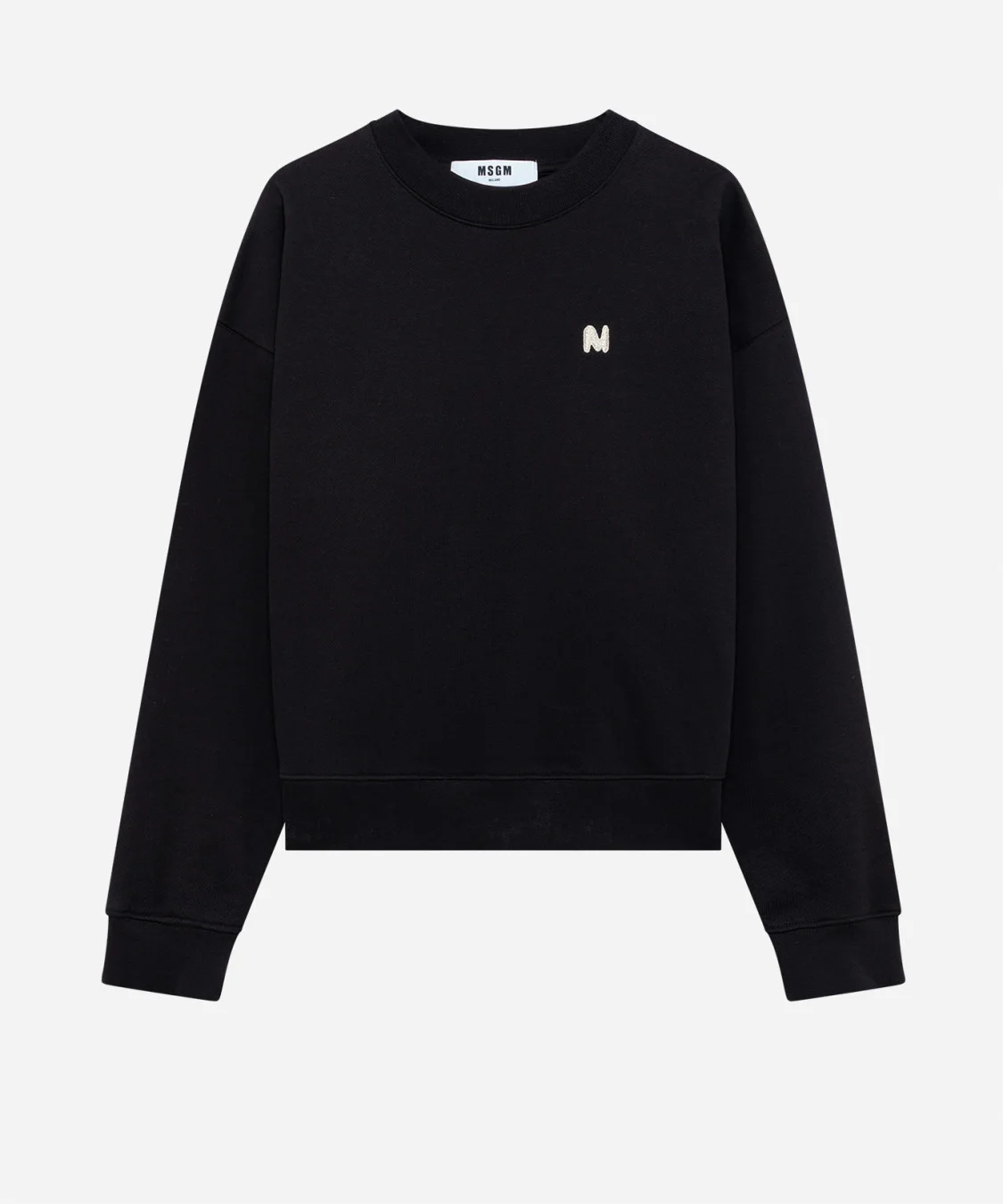 Sweatshirt with embroidered logo - 1
