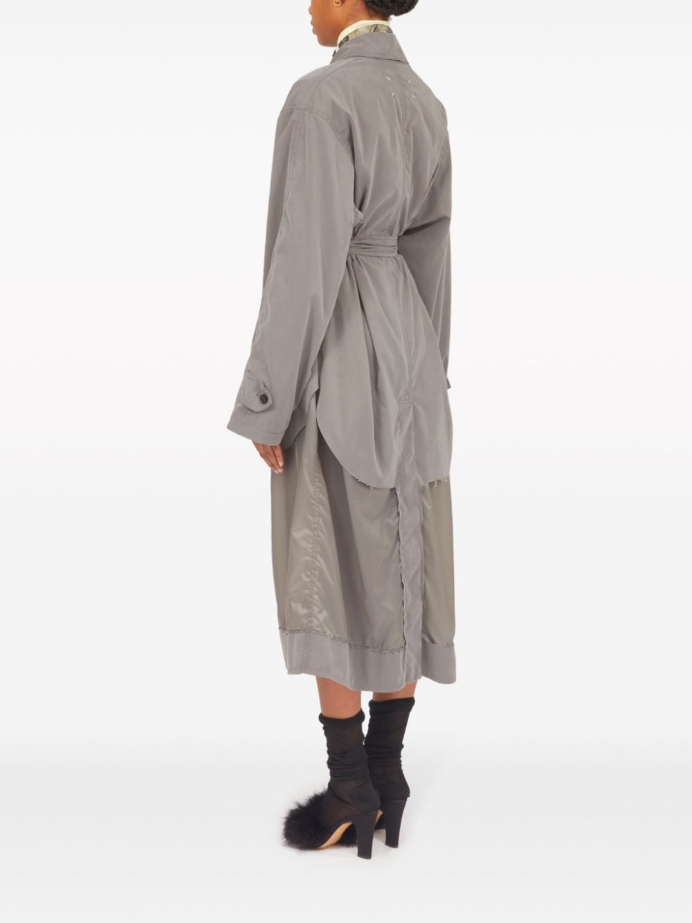 DÃ©cortiquÃ© reversible trench coat - 6