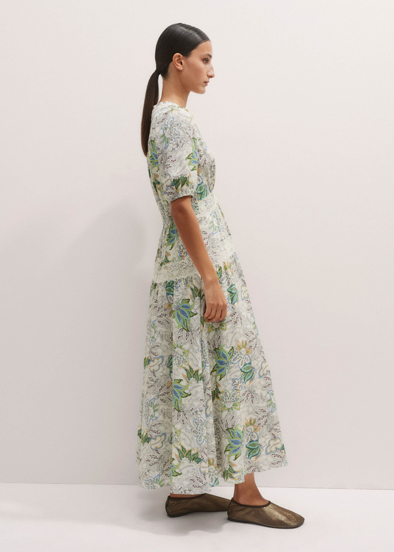 Lace Trim Maxi Dress 5