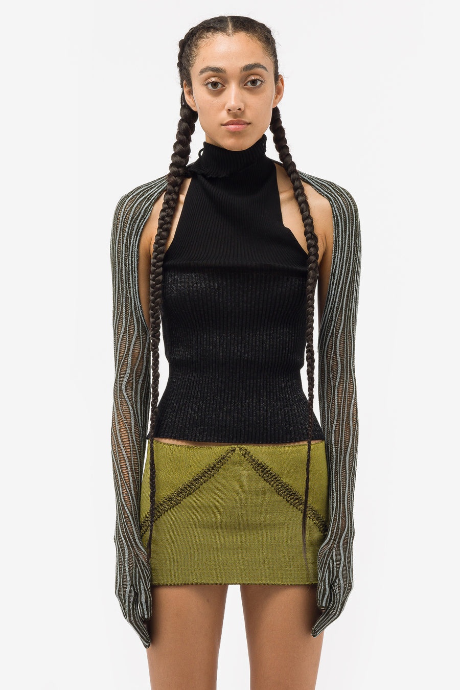 Cactus Sleeves in Grey - 1