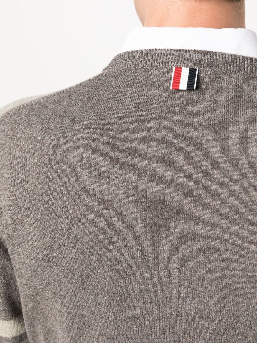 4-Bar Stripe cashmere jumper - 5