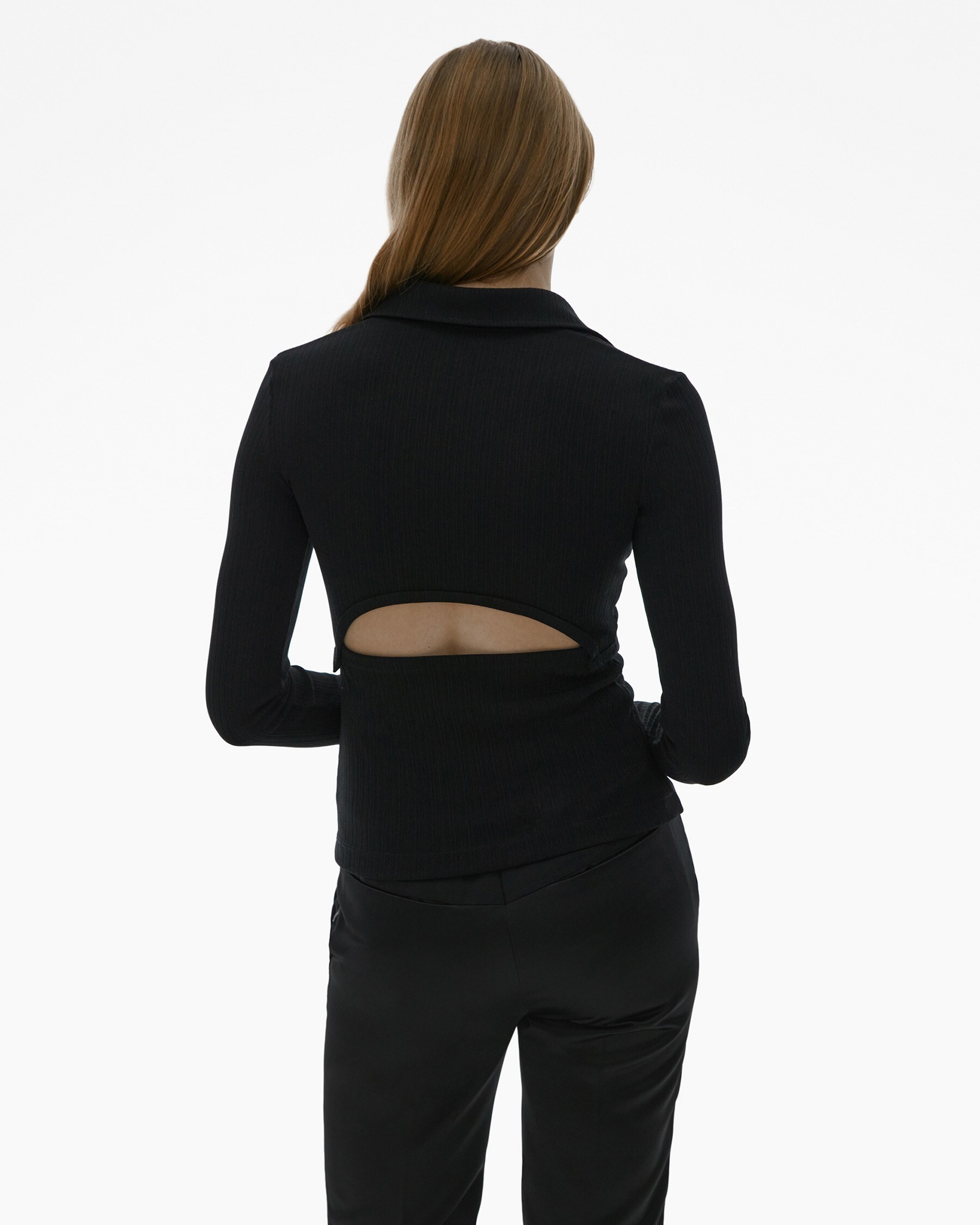 CUT-OUT POLO TOP - 4