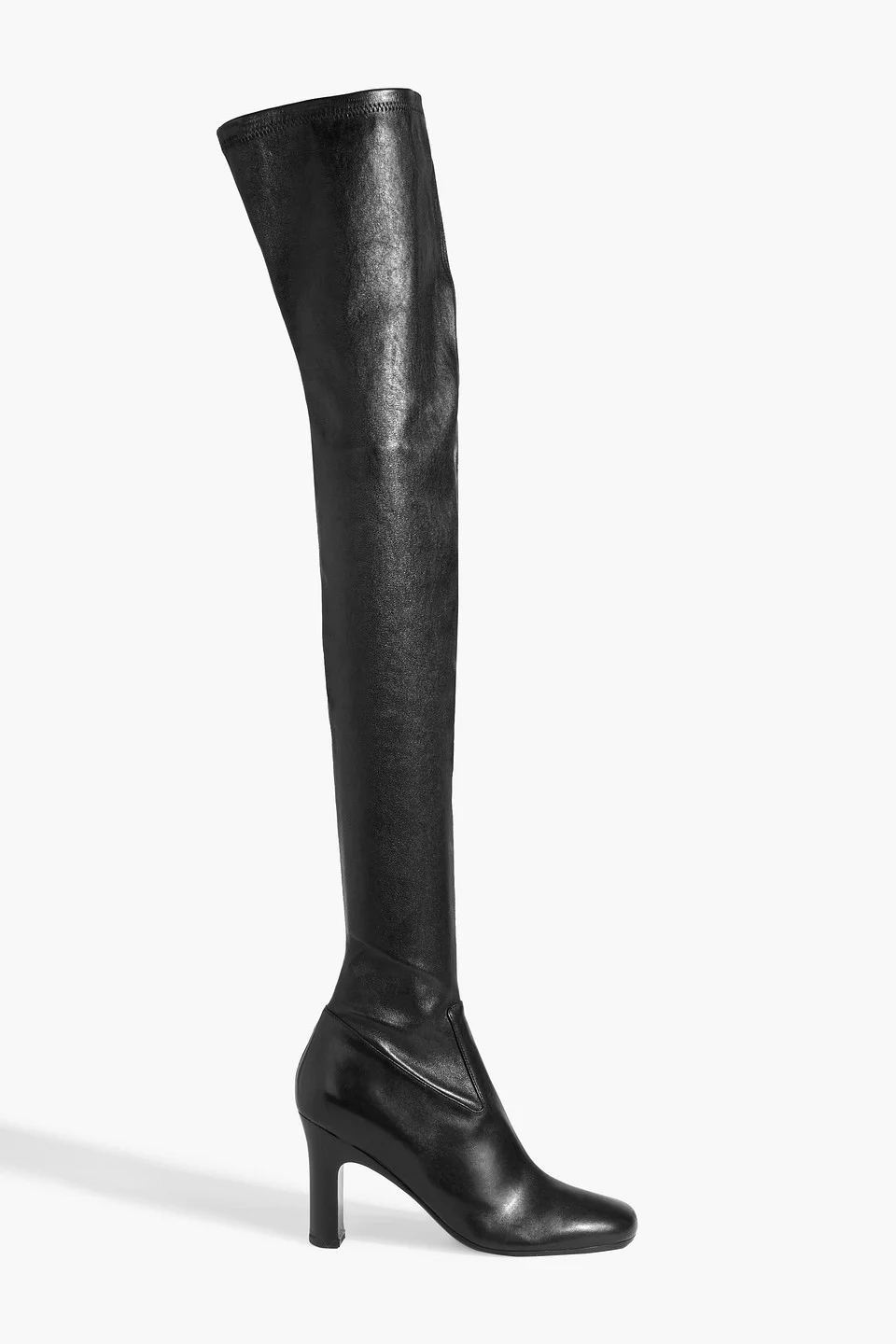 Leather over-the-knee boots - 1