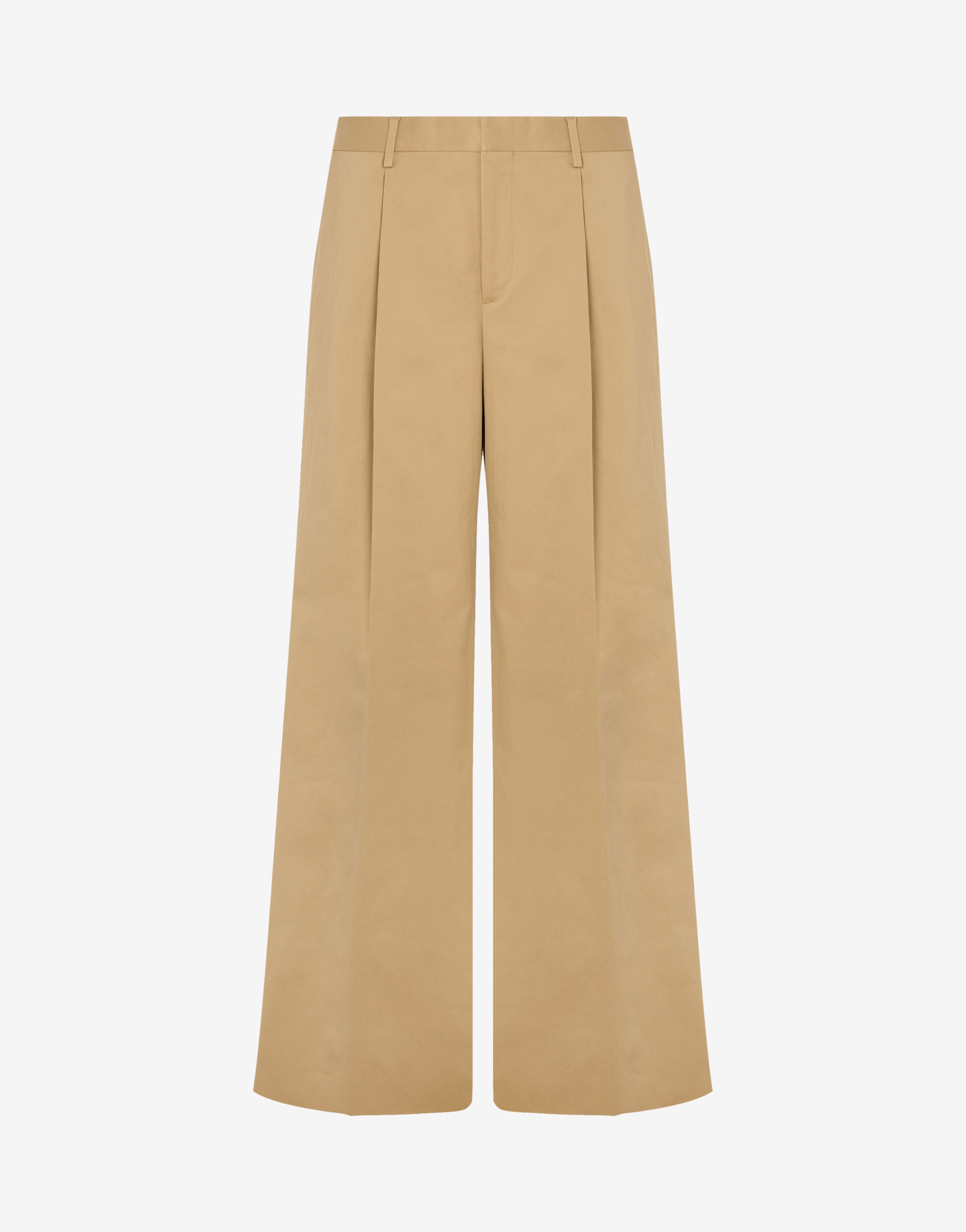 STRETCH GABARDINE TROUSERS - 1