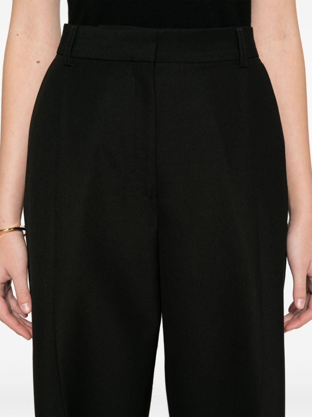 Wool blend trousers - 3