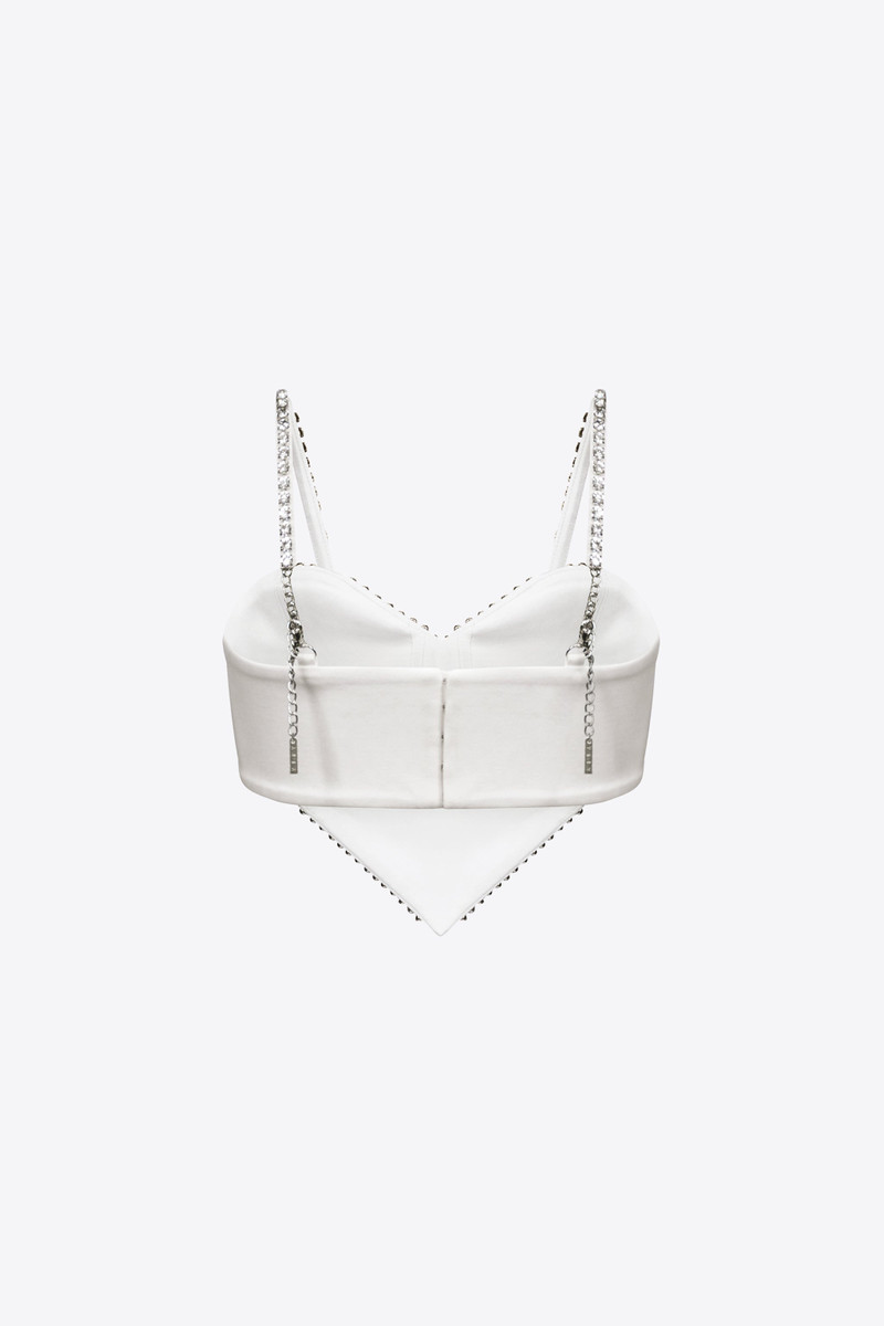 AREA CRYSTAL TRIM HEART TOP outlook