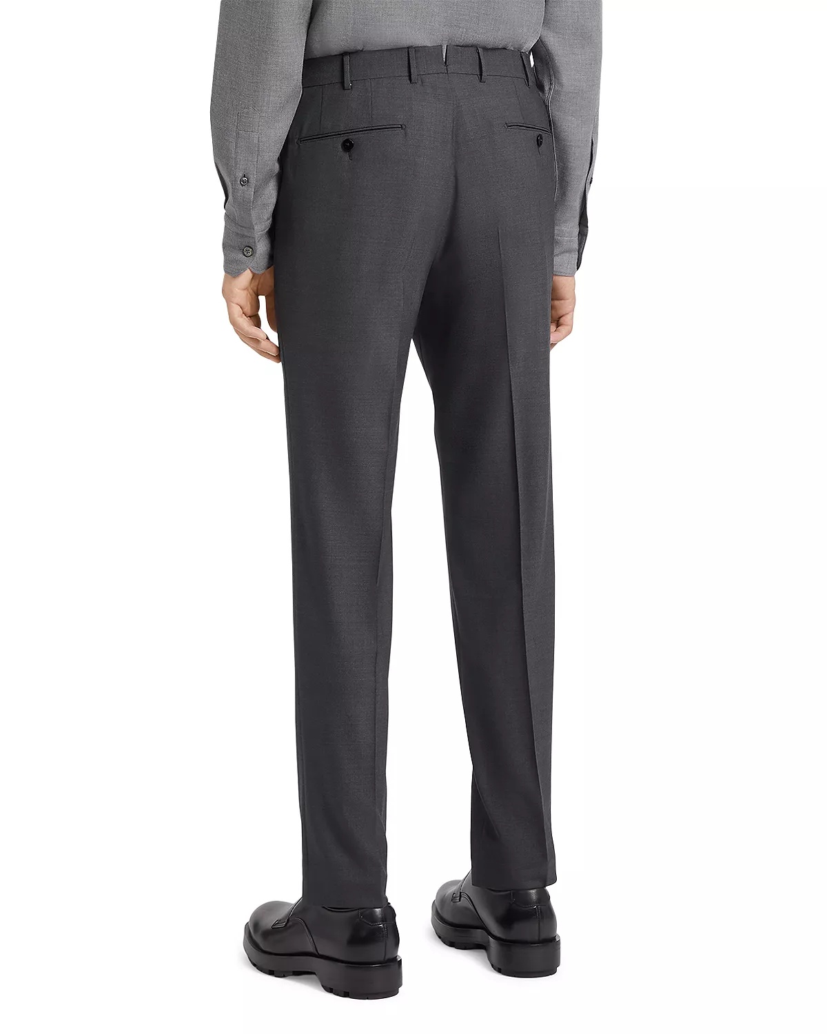 Dark Grey High Performance™ Wool Pants - 4