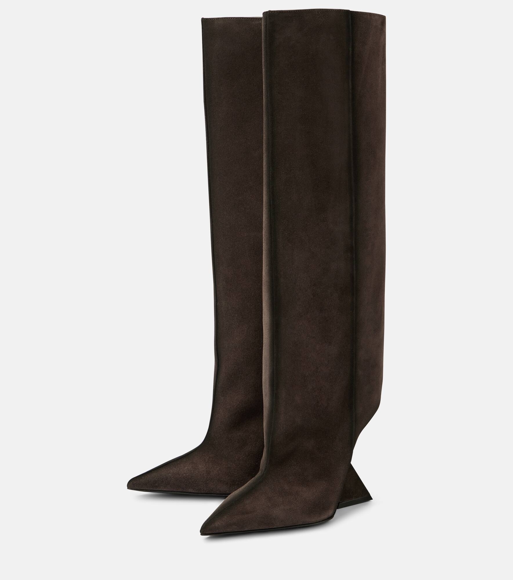 Cheope suede knee-high boots - 5