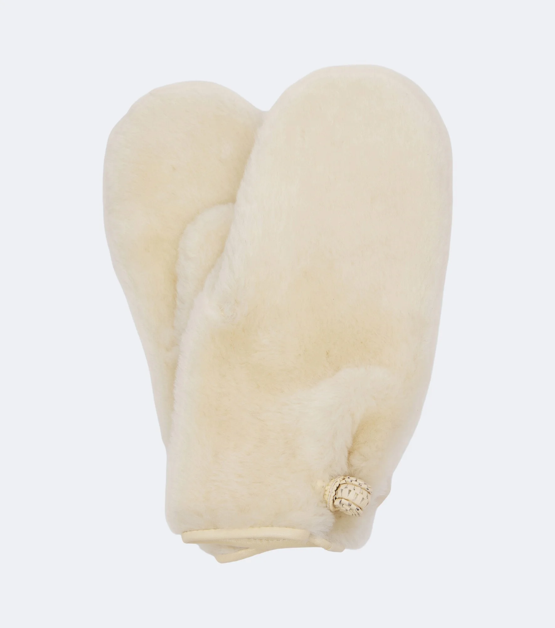 Shearling mittens - 1