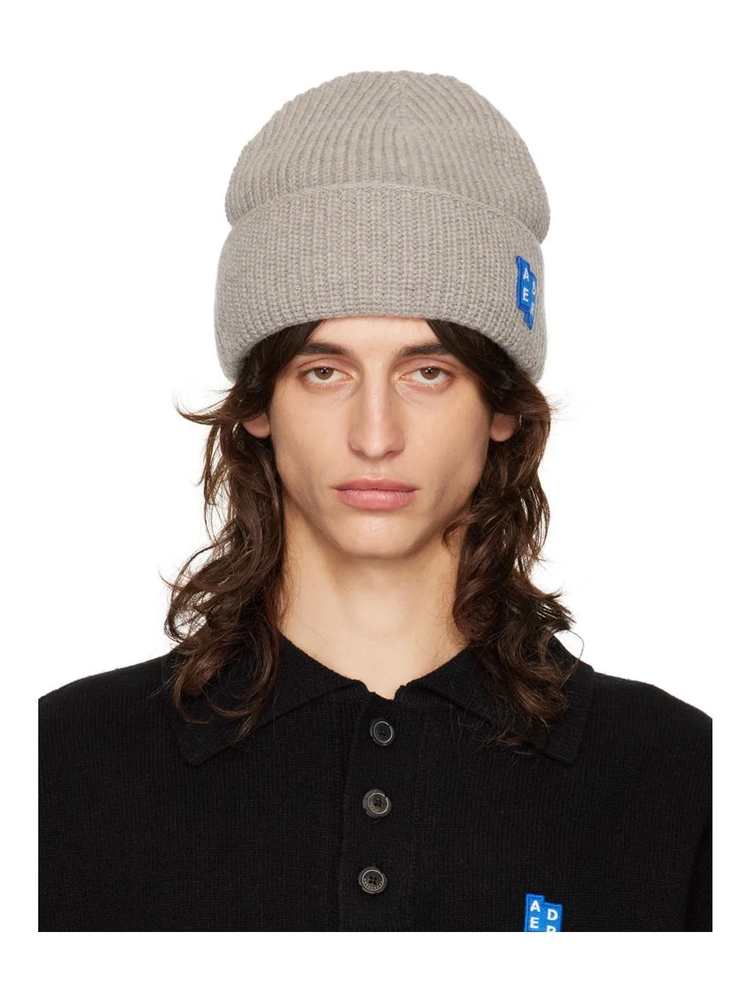 Gray Logo Beanie - 1