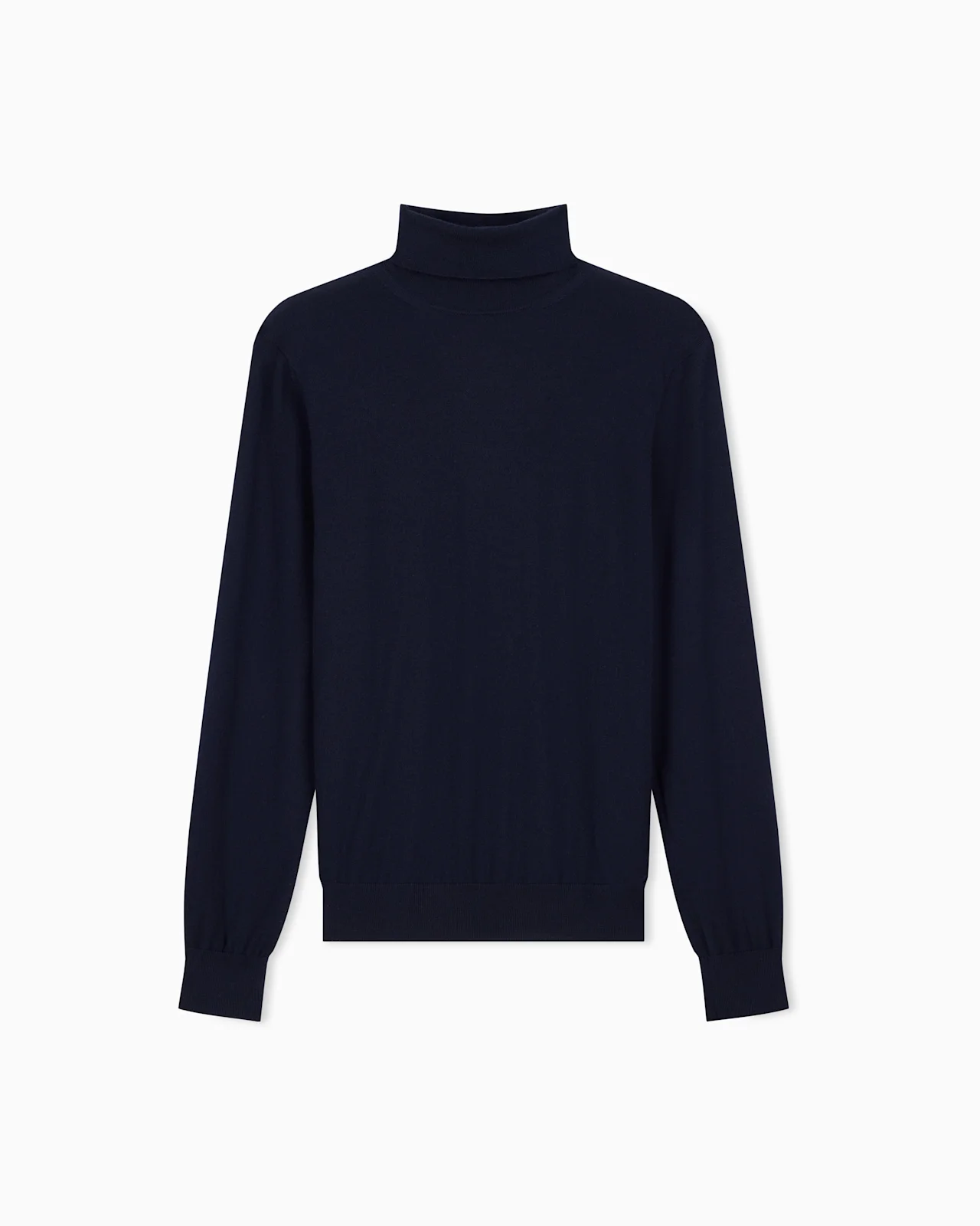 SWEATER REGULAR FIT PLAIN KNIT CASHMERE - 1