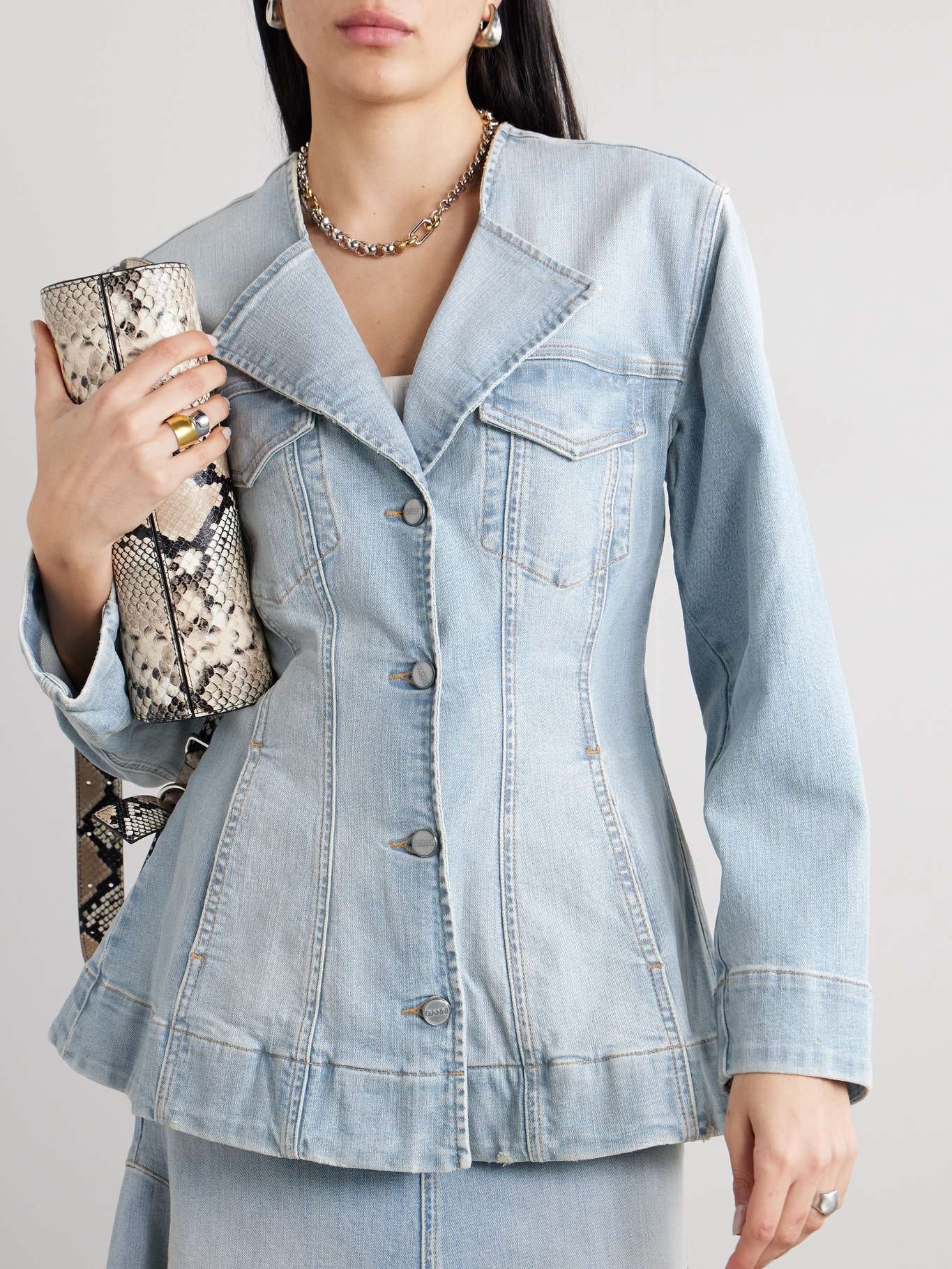 Denim blazer - 3