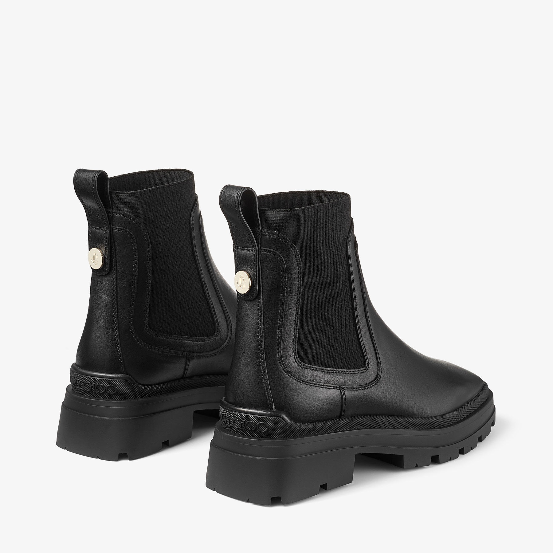Veronique 45
Black Smooth Leather Ankle Boots - 5