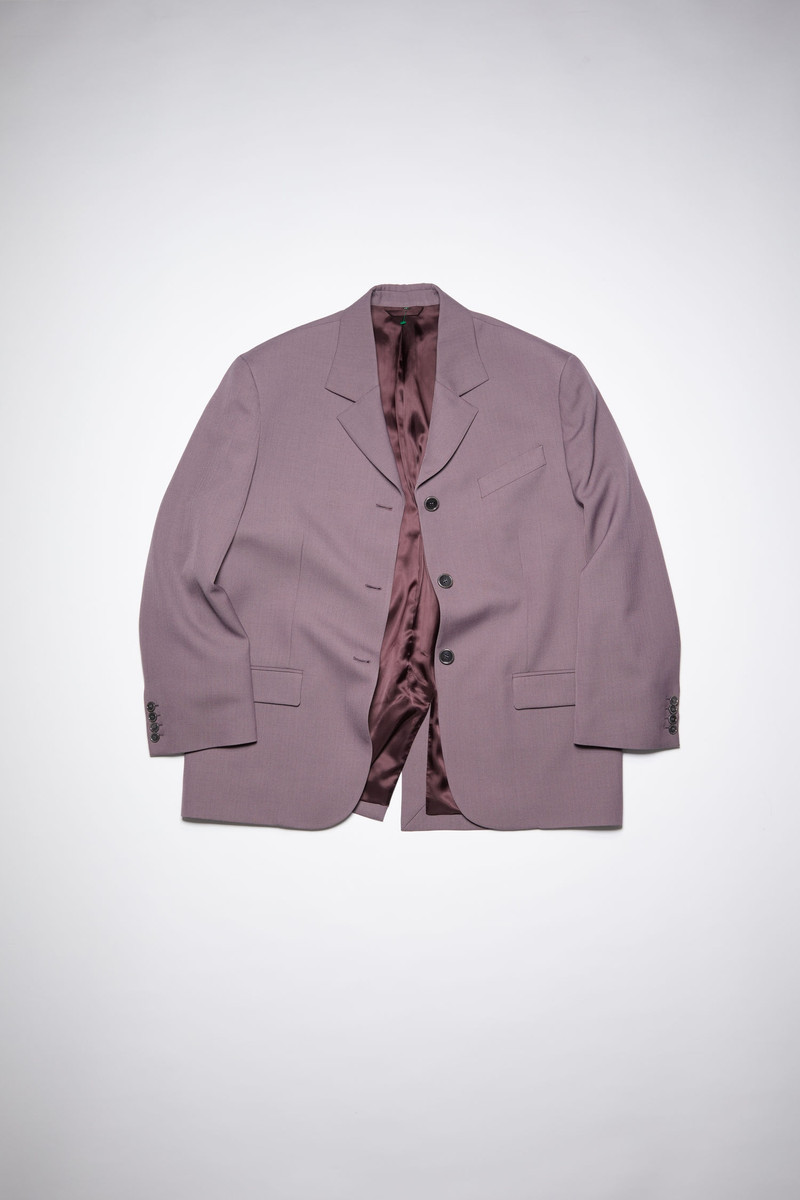 Oversized suit jacket - Mauve purple 1