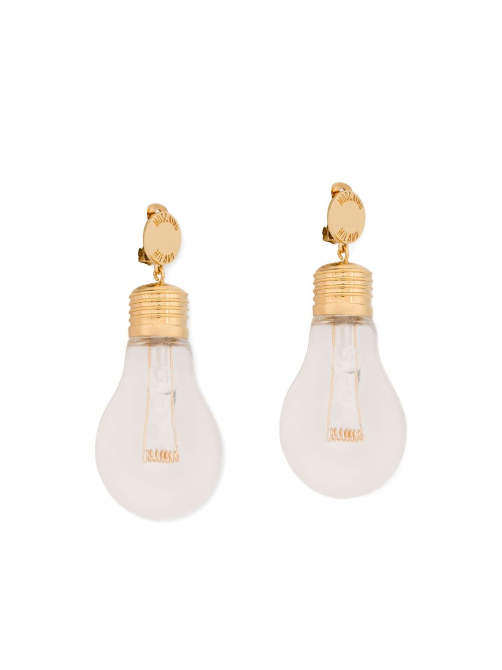 bulb-motif earrings - 2