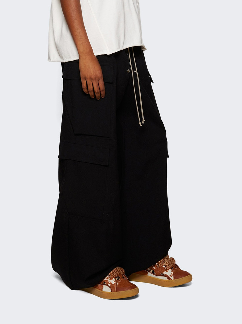 Lanvin Curb Leather Sneakers Dark Beige outlook