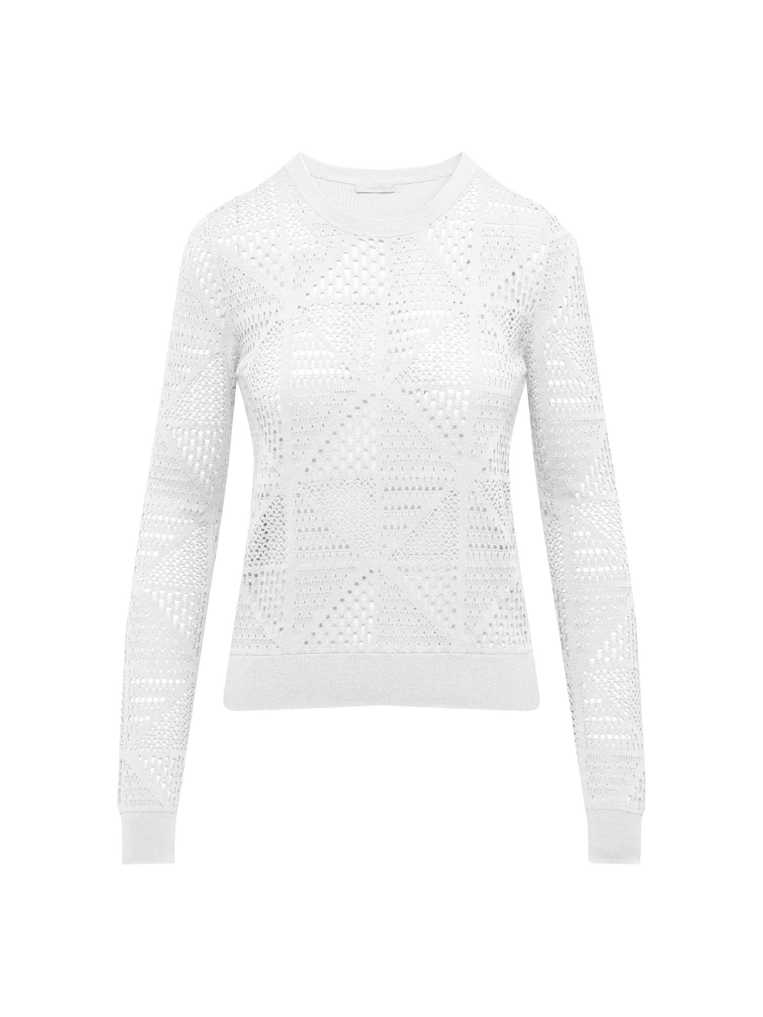 POINTELLE STITCH SWEATER - 1