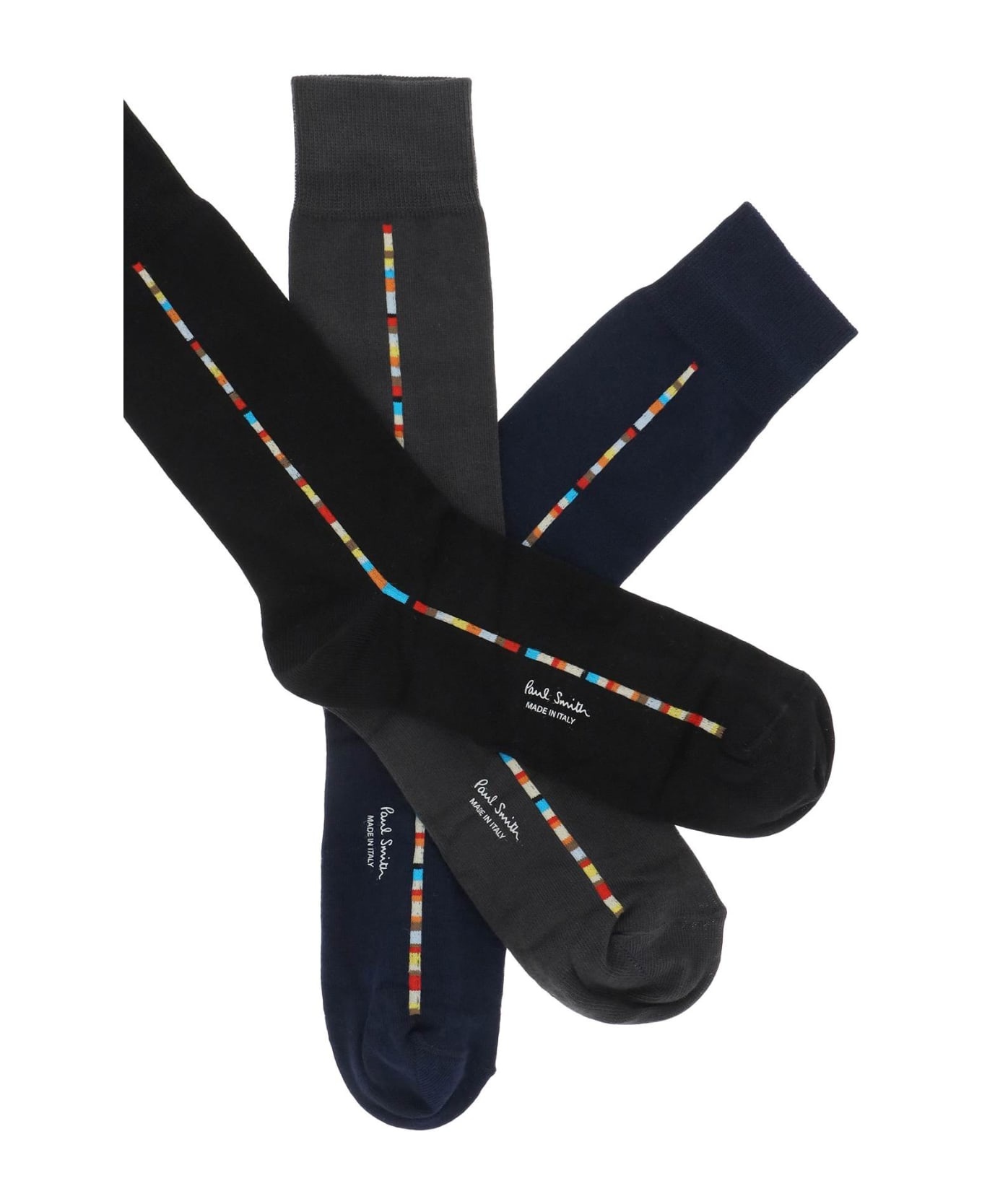 Central Signature Stripe Socks - 3