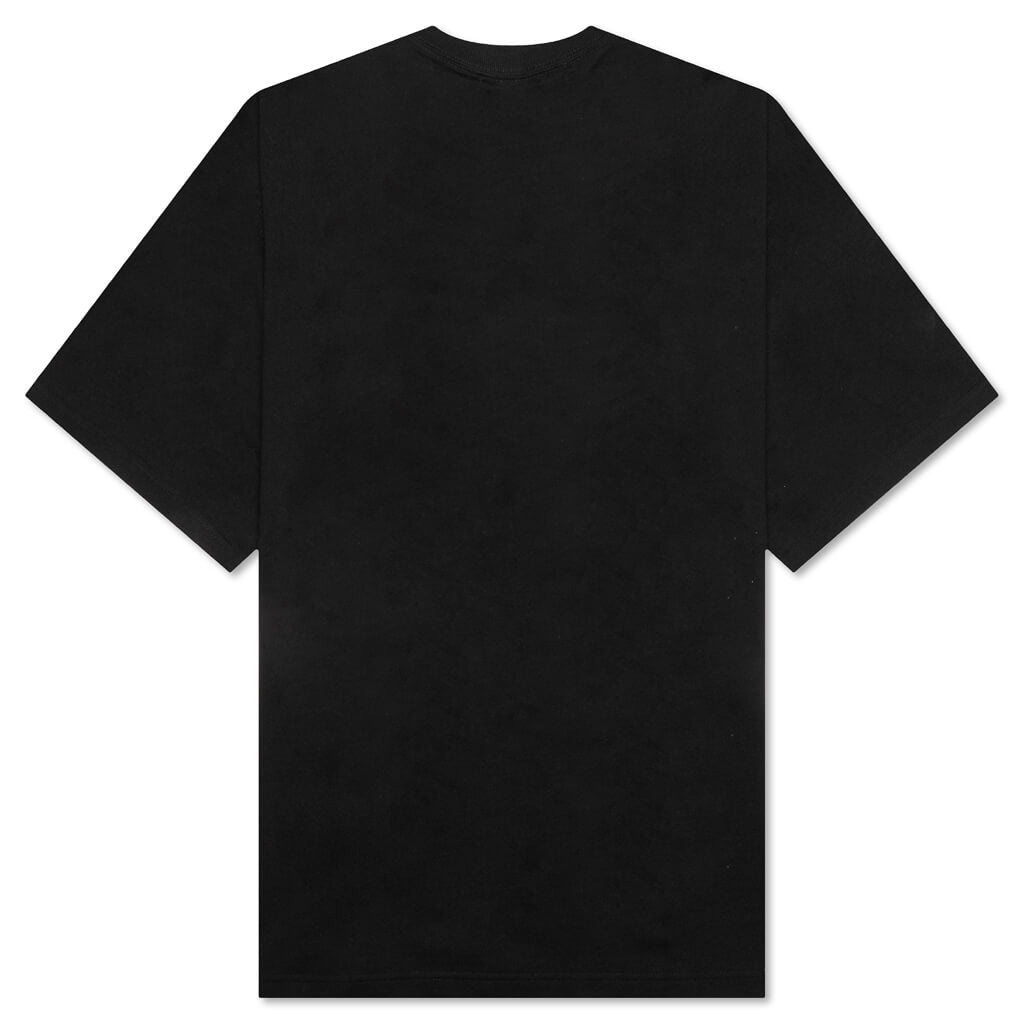 BLACK PRINTED T-SHIRT - BLACK - 2