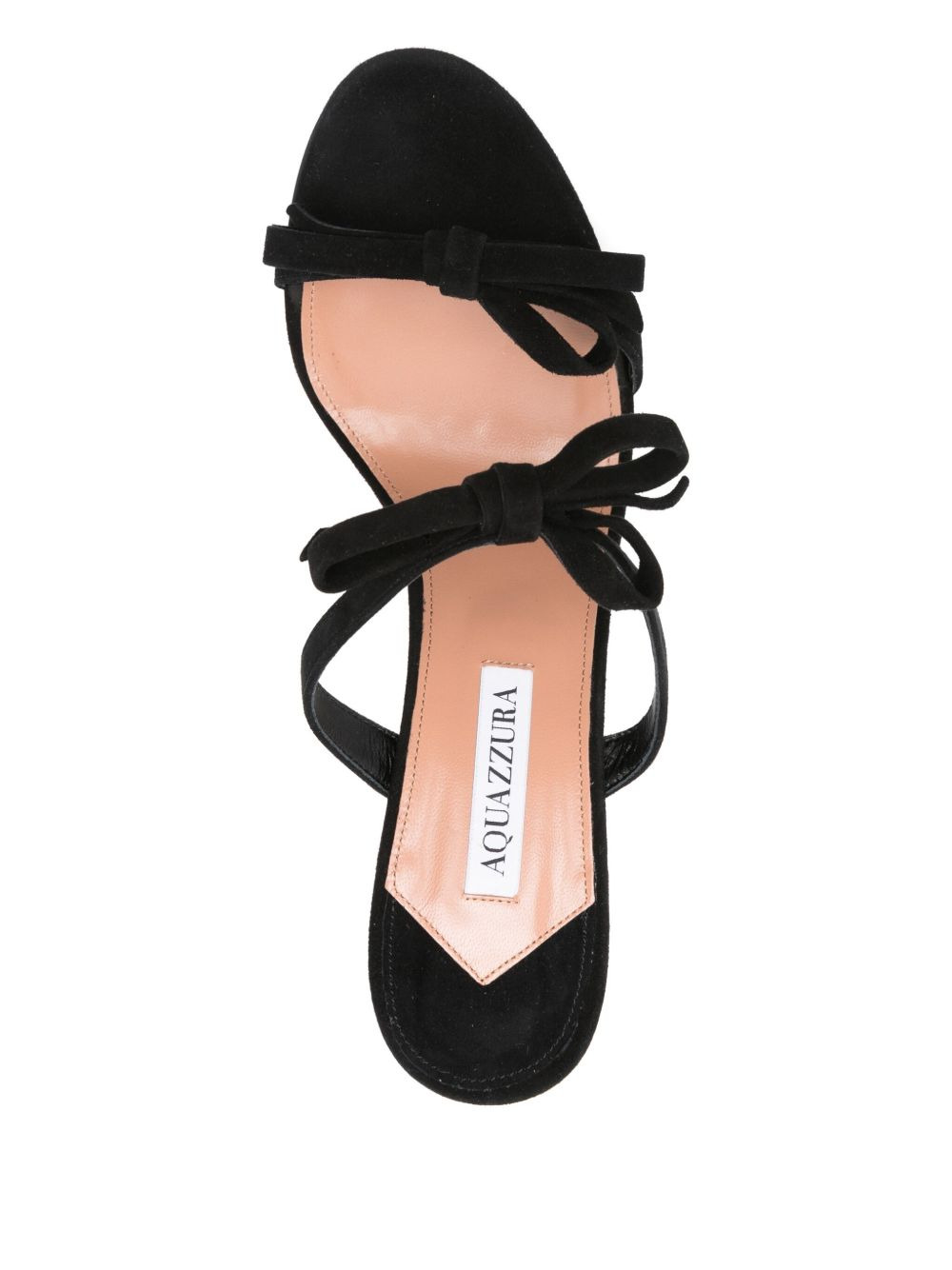 100mm Soave bow-embellished stiletto sandals - 4
