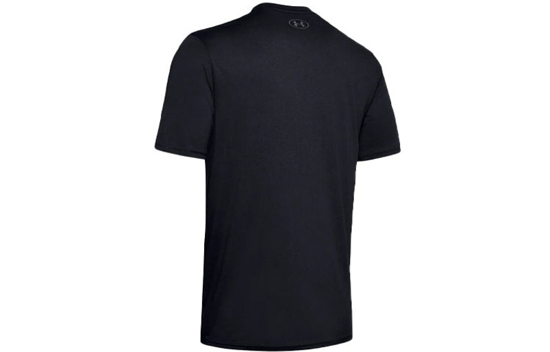 Under Armour Men's Under Armour Big Logo Reflective Short Sleeve Black 1351617-001 outlook
