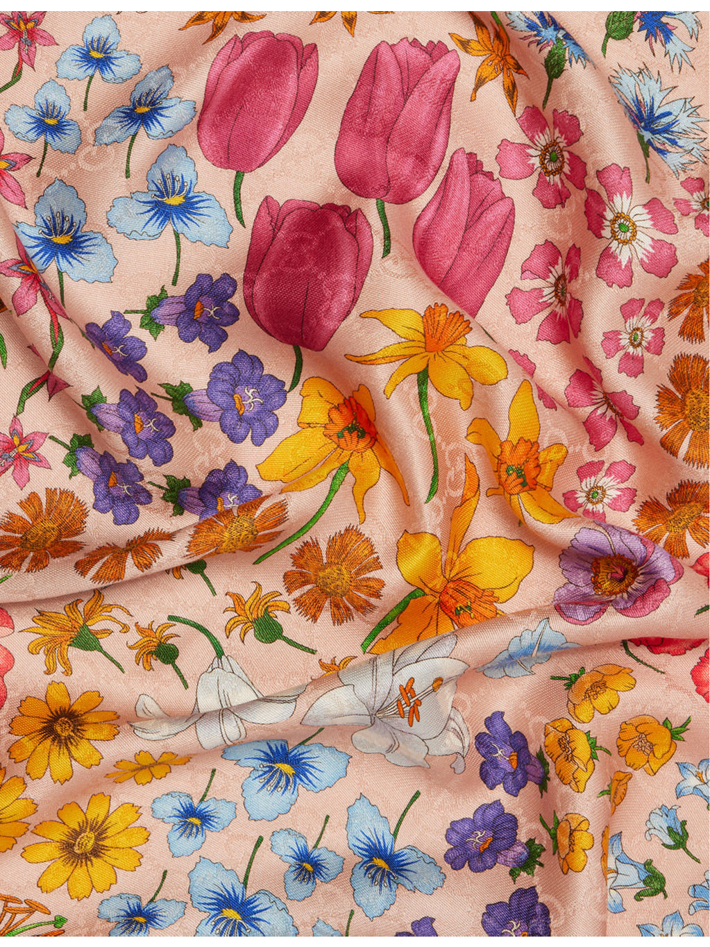 Erbarium Floral-Print Silk-and-Wool-Blend Scarf - 3