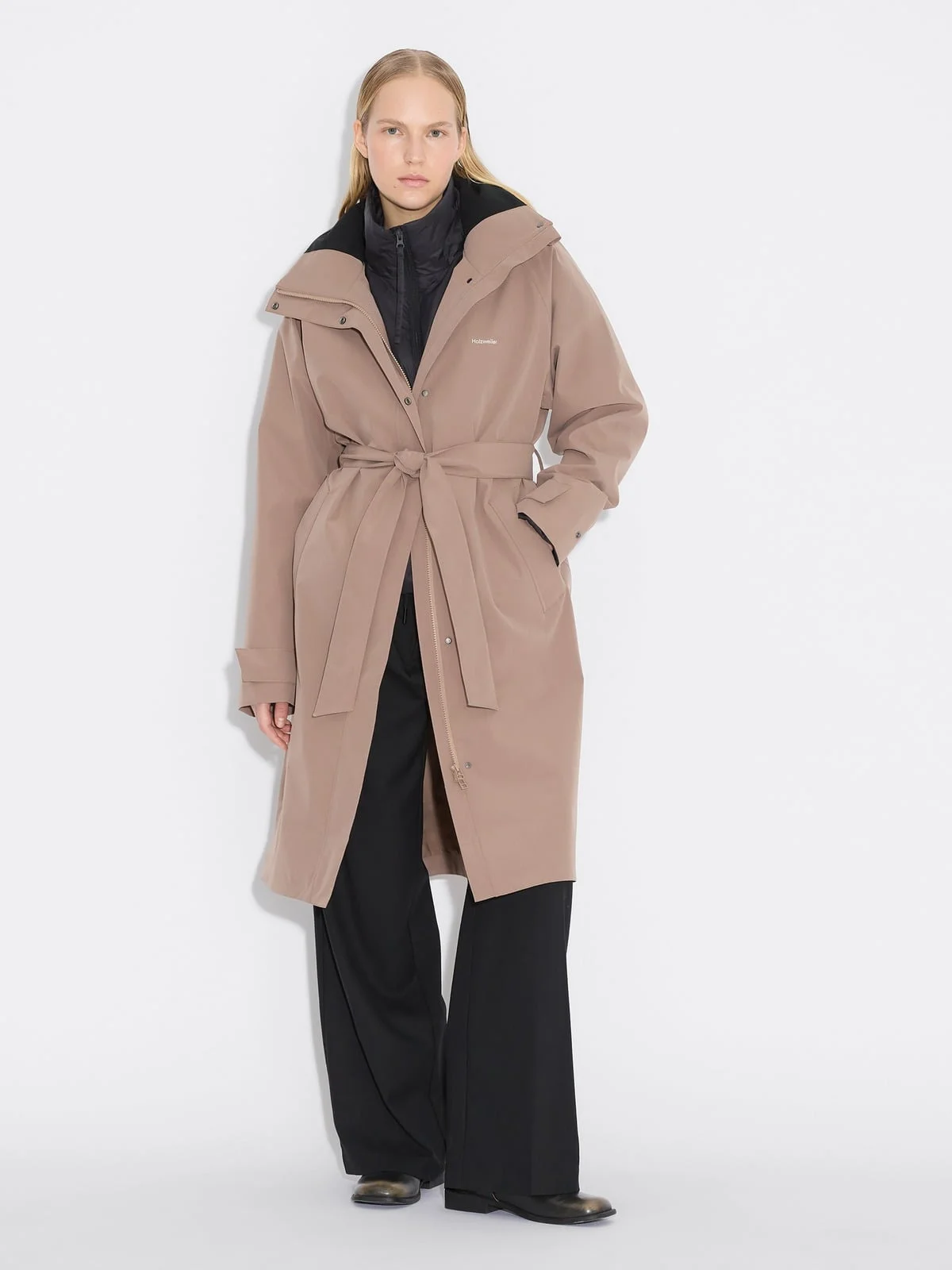 Flow Belted Rain Jacket - 1