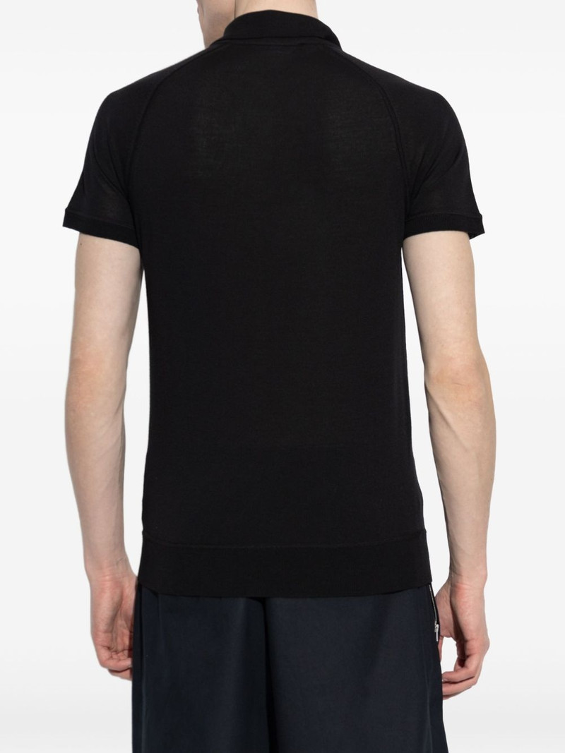 logo polo shirt 4