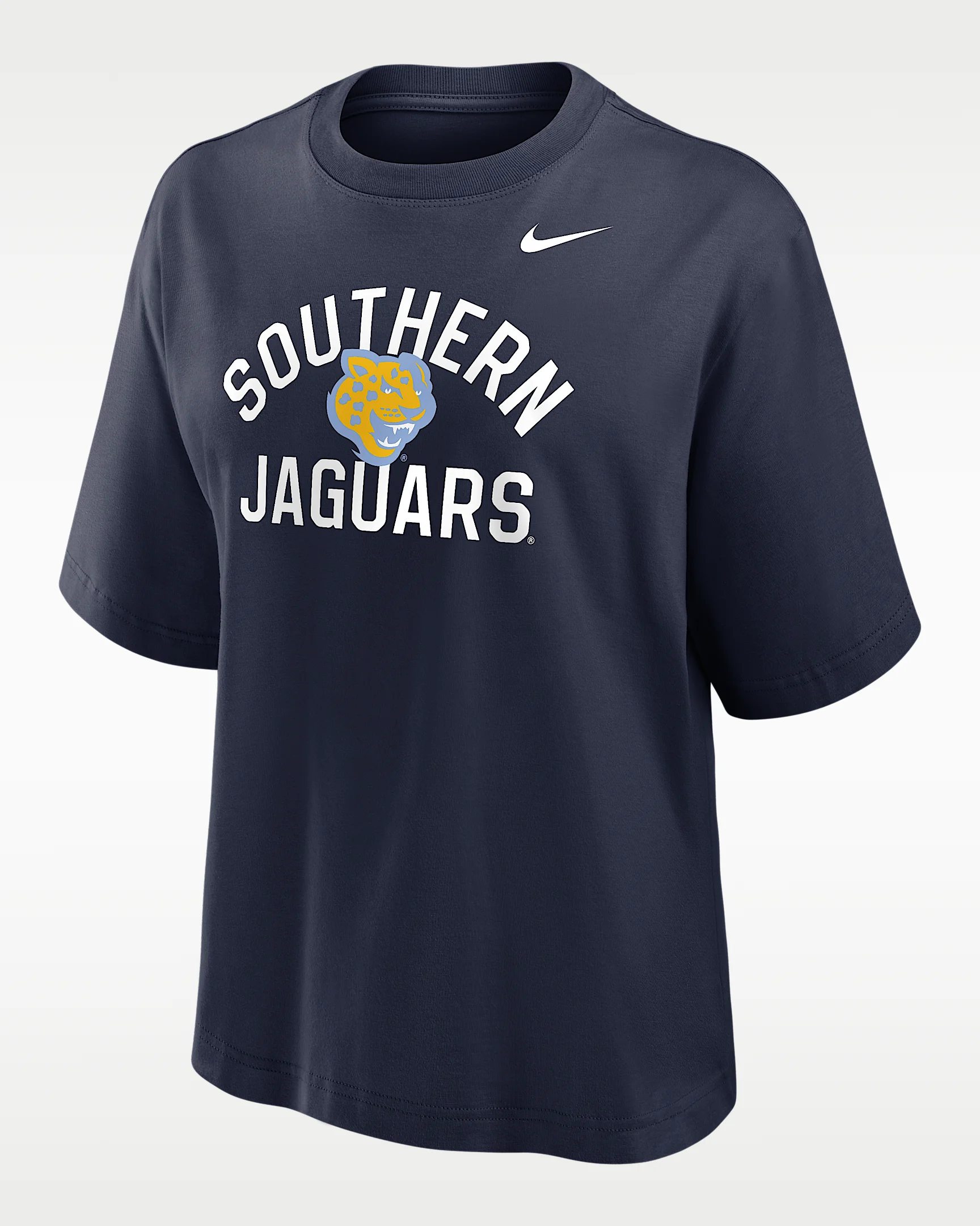 Nike College (Siouthern University and A&M) Women's Boxy T-Shirt - 1