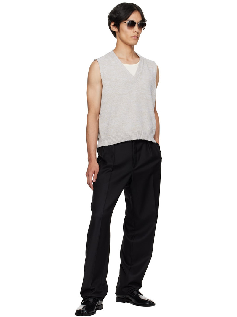 Maison Margiela Beige Knit Vest outlook