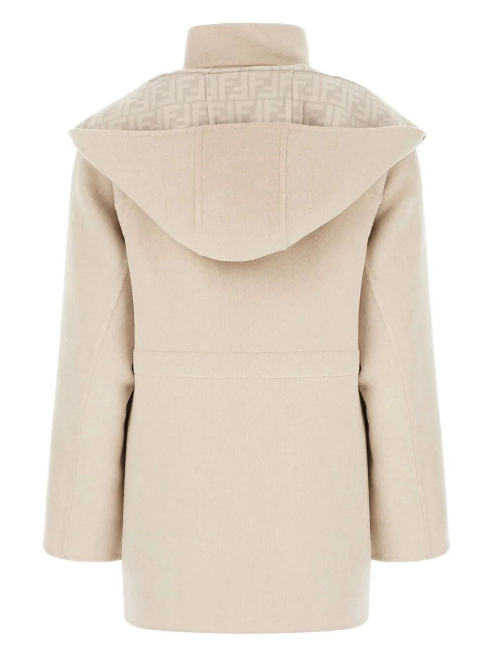 Fendi Women `Ff` Double Wool Parka - 2