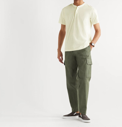 Aspesi Cotton-Jersey Henley T-Shirt outlook