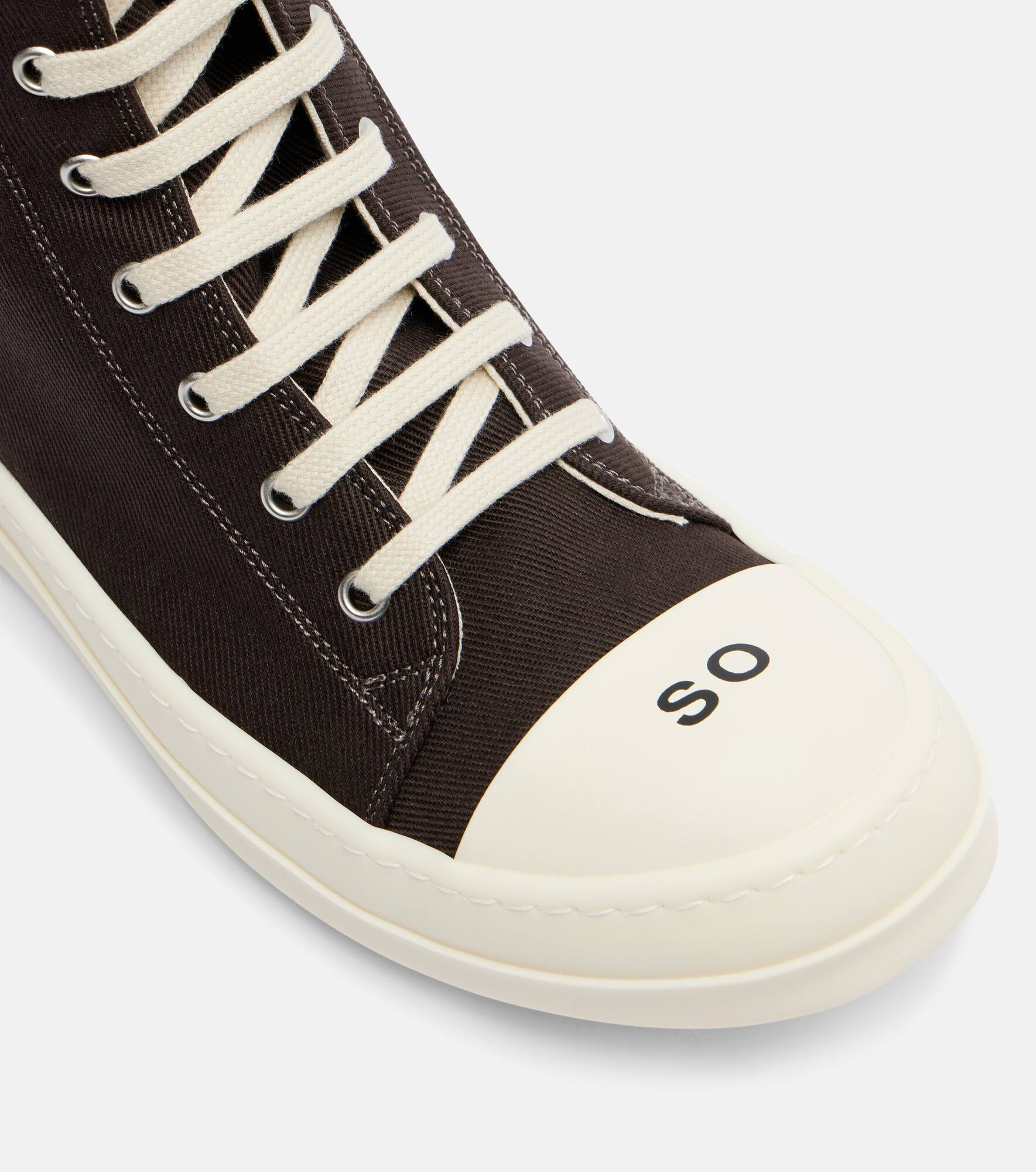 Sneaks canvas high-top sneakers - 5