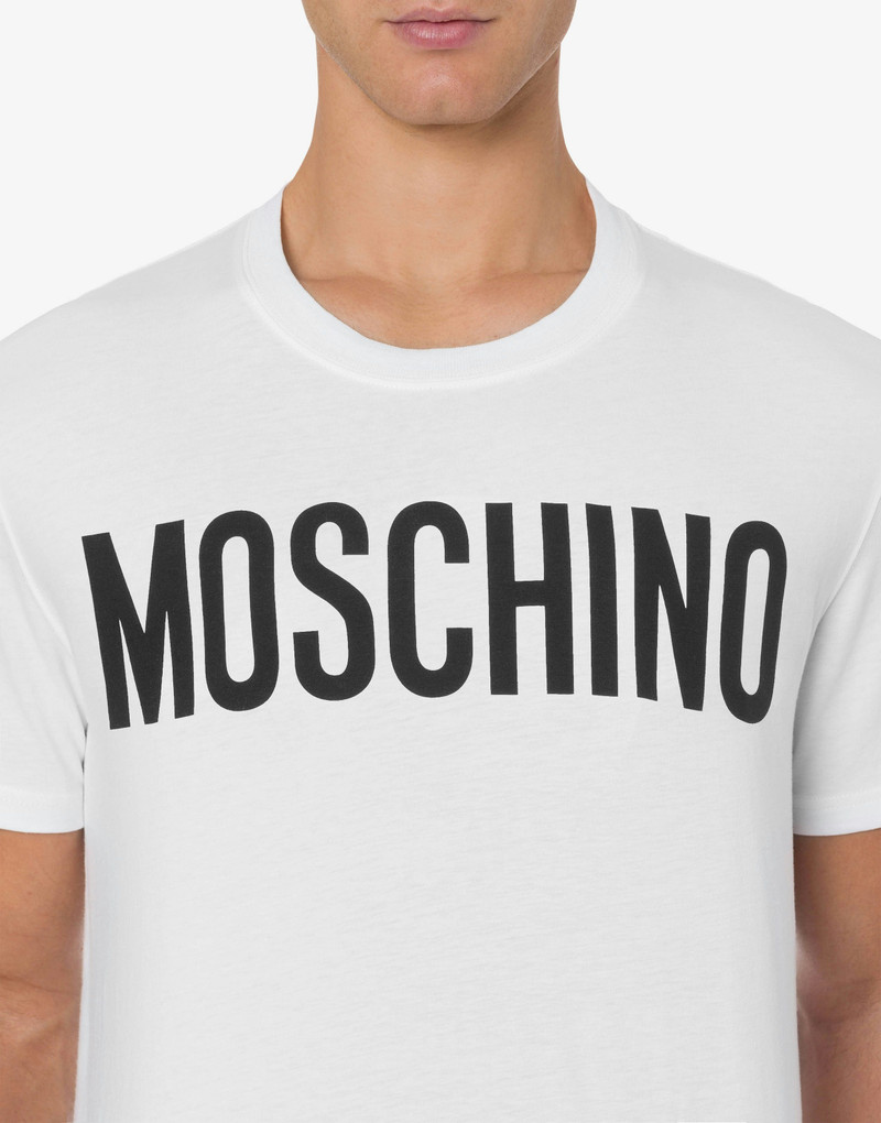 Moschino STRETCH JERSEY T-SHIRT WITH LOGO outlook