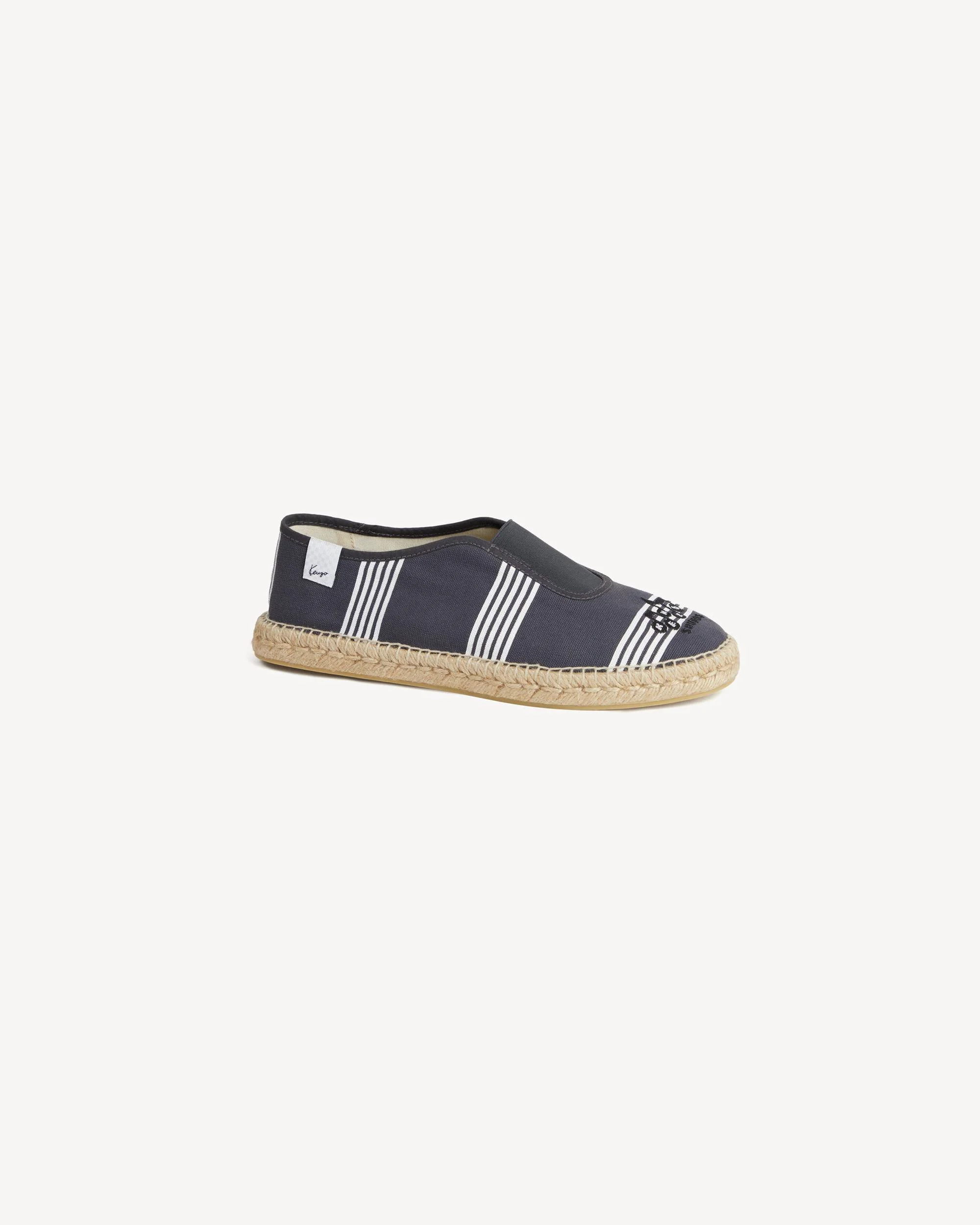 Striped espadrilles in canvas - 1