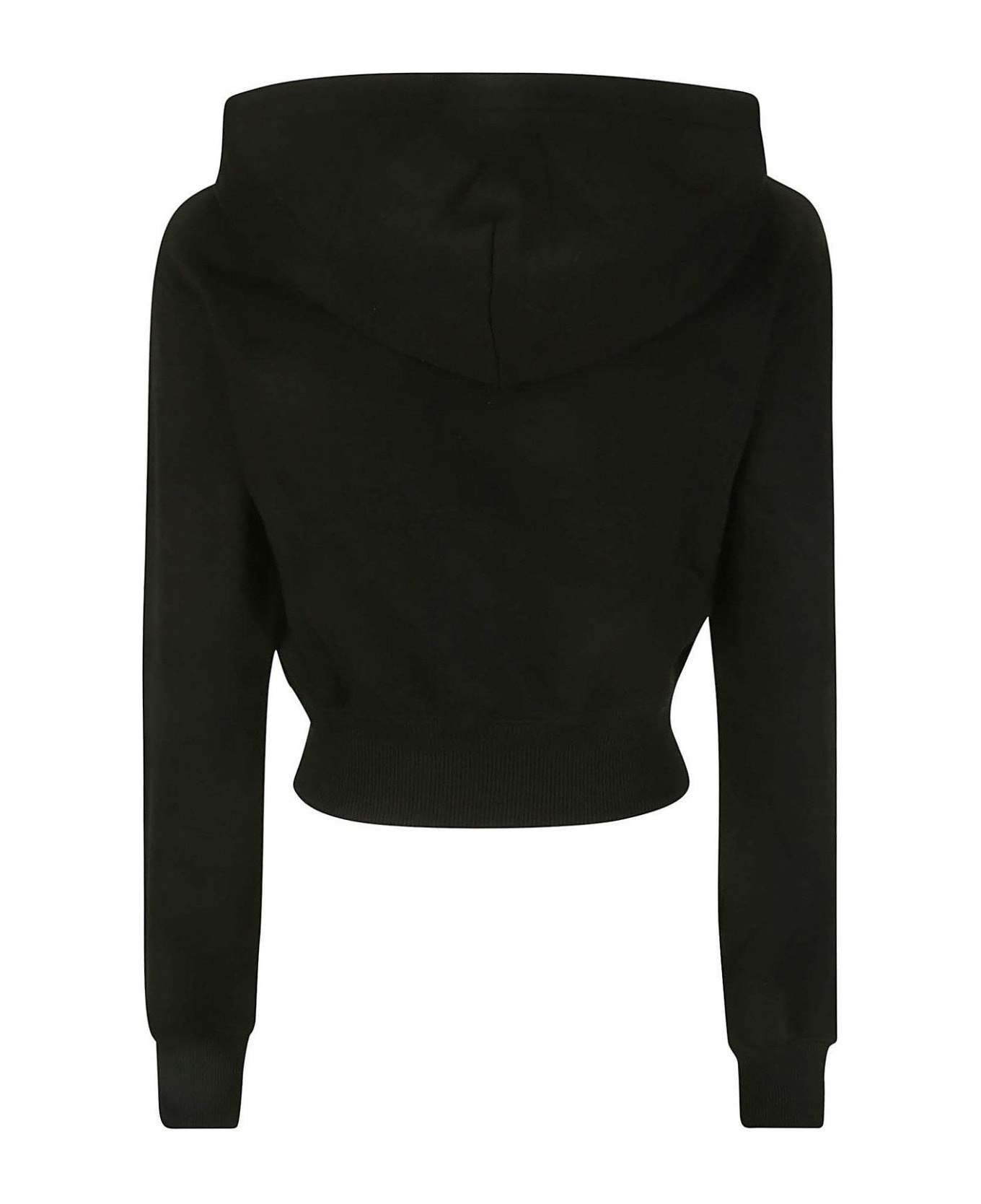 Logo Printed Drawstring Hoodie - 2