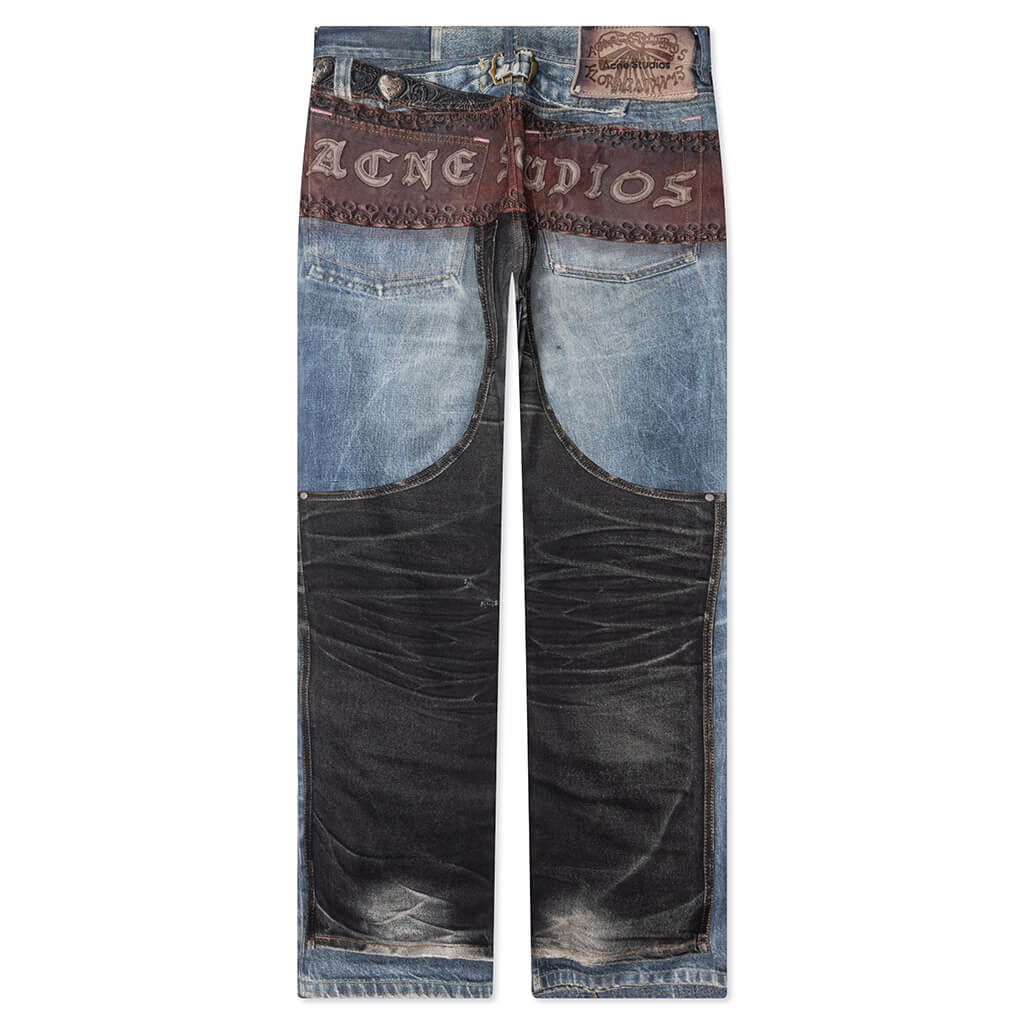 2010 REGULAR FIT JEANS - BLUE/BLACK - 2